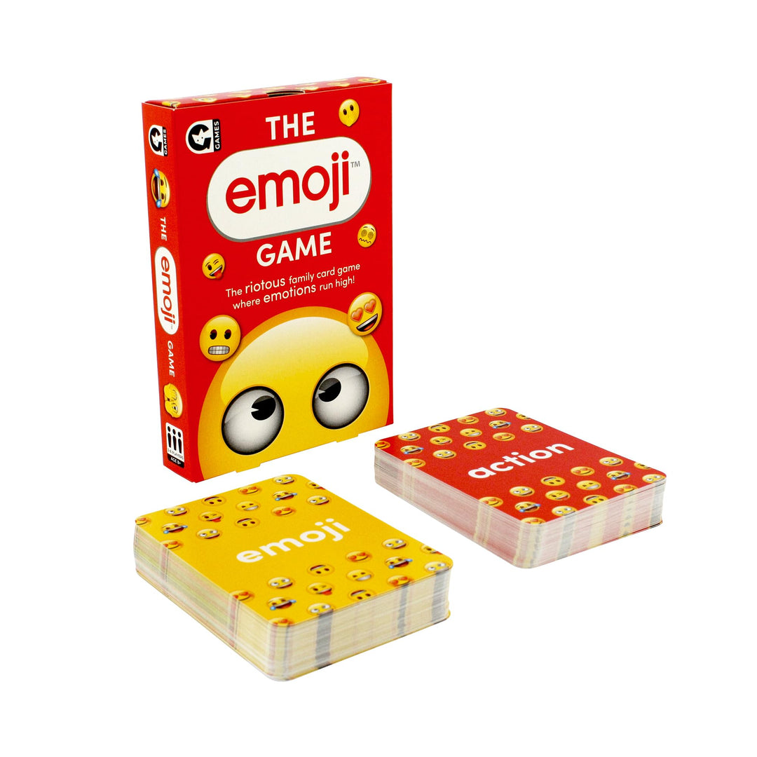 Offizielles Emoji-Kartenspiel von Ginger Fox für die Familie – Sammeln Sie alle Emoji-Karten in diesem urkomischen Partyspiel