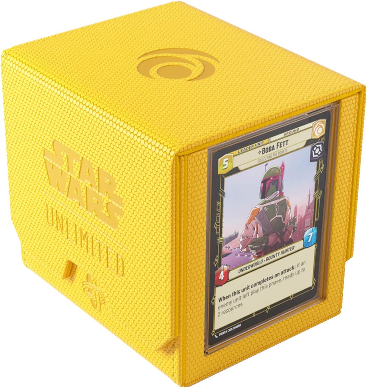 Gamegenic Star Wars Unlimited Deck Pod - Yellow - Trading Card Game Accessory 1