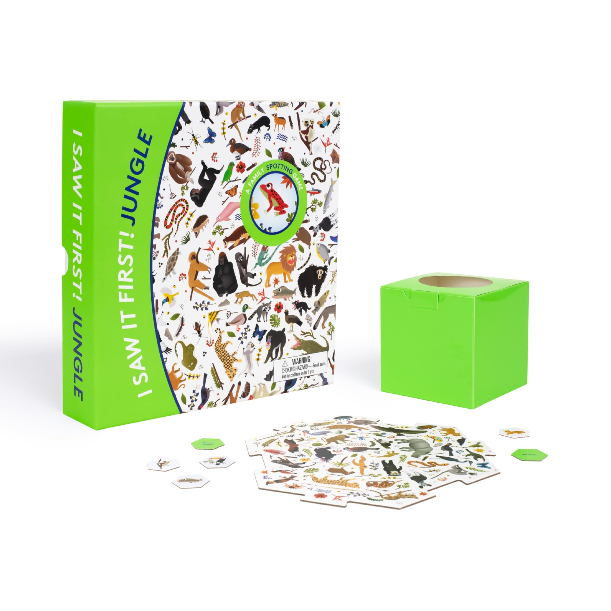 Laurence King Publishing I Saw It First! Jungle Spotting Game | 2+ Players | Ages 4+ | English 3