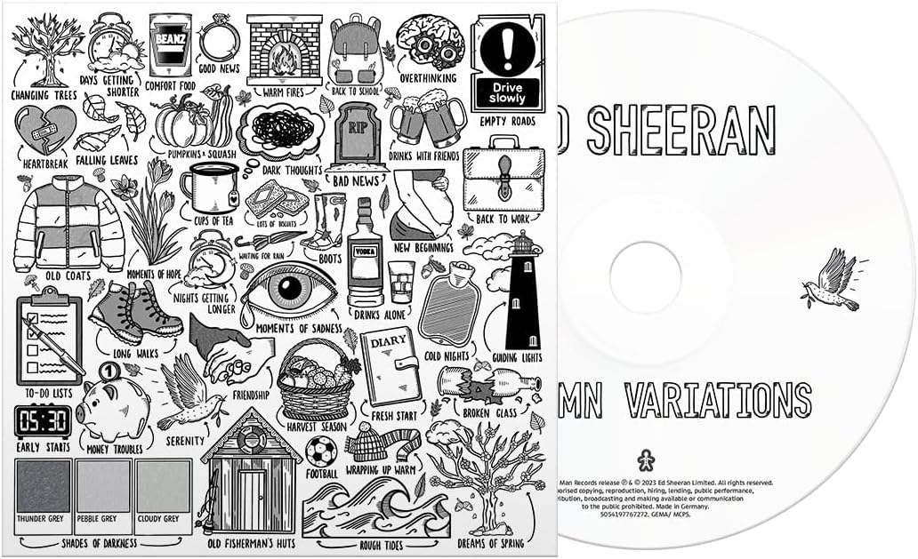 Ed Sheeran - Autumn Variations [White Vinyl] [Audio CD] 1