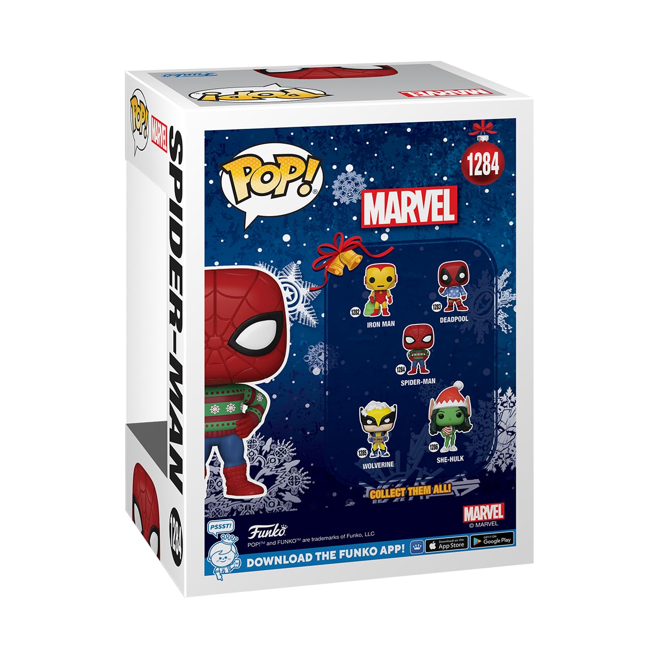 Funko Pop! Marvel: Holiday - Spider-Man Vinyl Figure (SWTR) 6