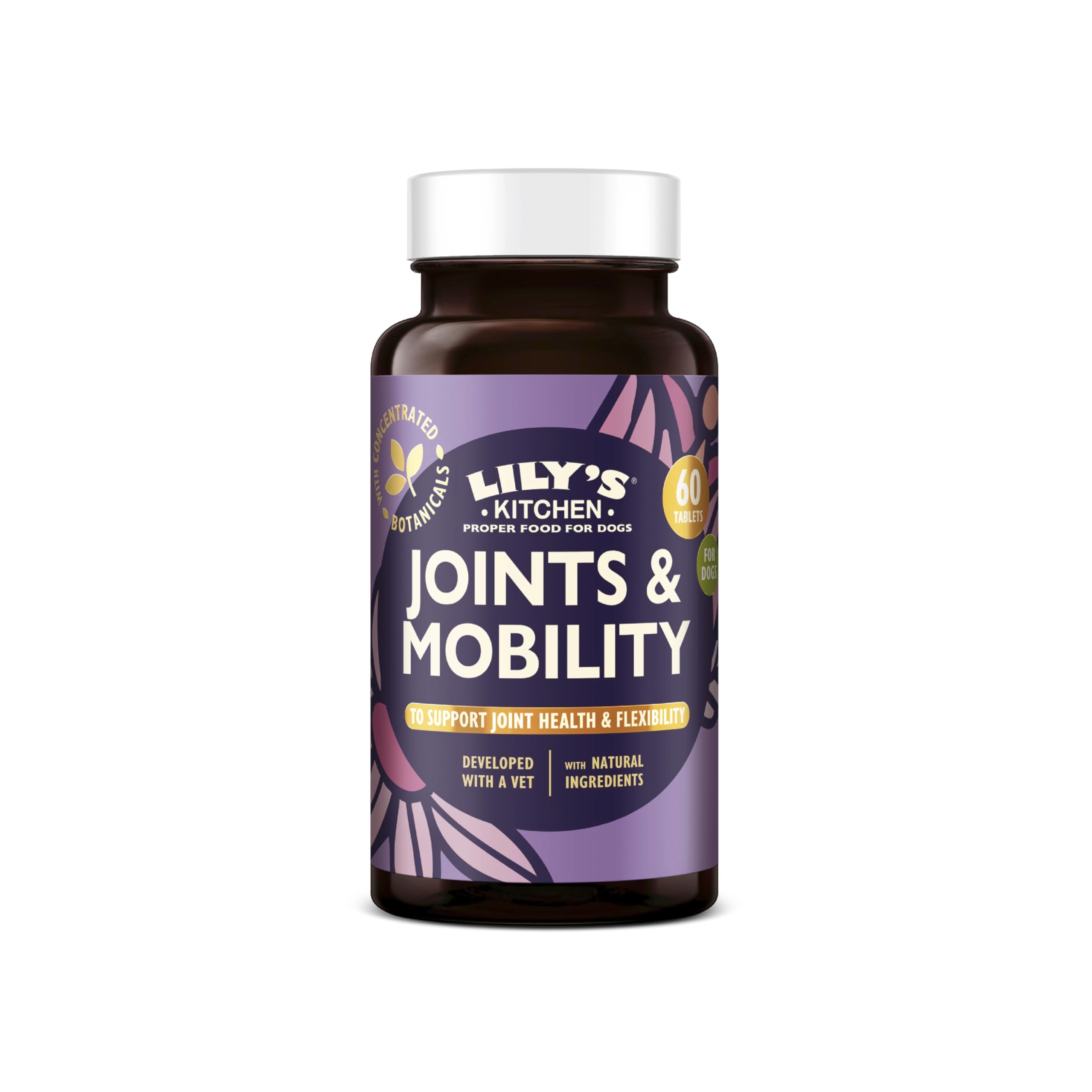 Lily's Kitchen Joints & Mobility Supplements for Adult & Senior Dogs | Glucosamine & Chondroitin 1