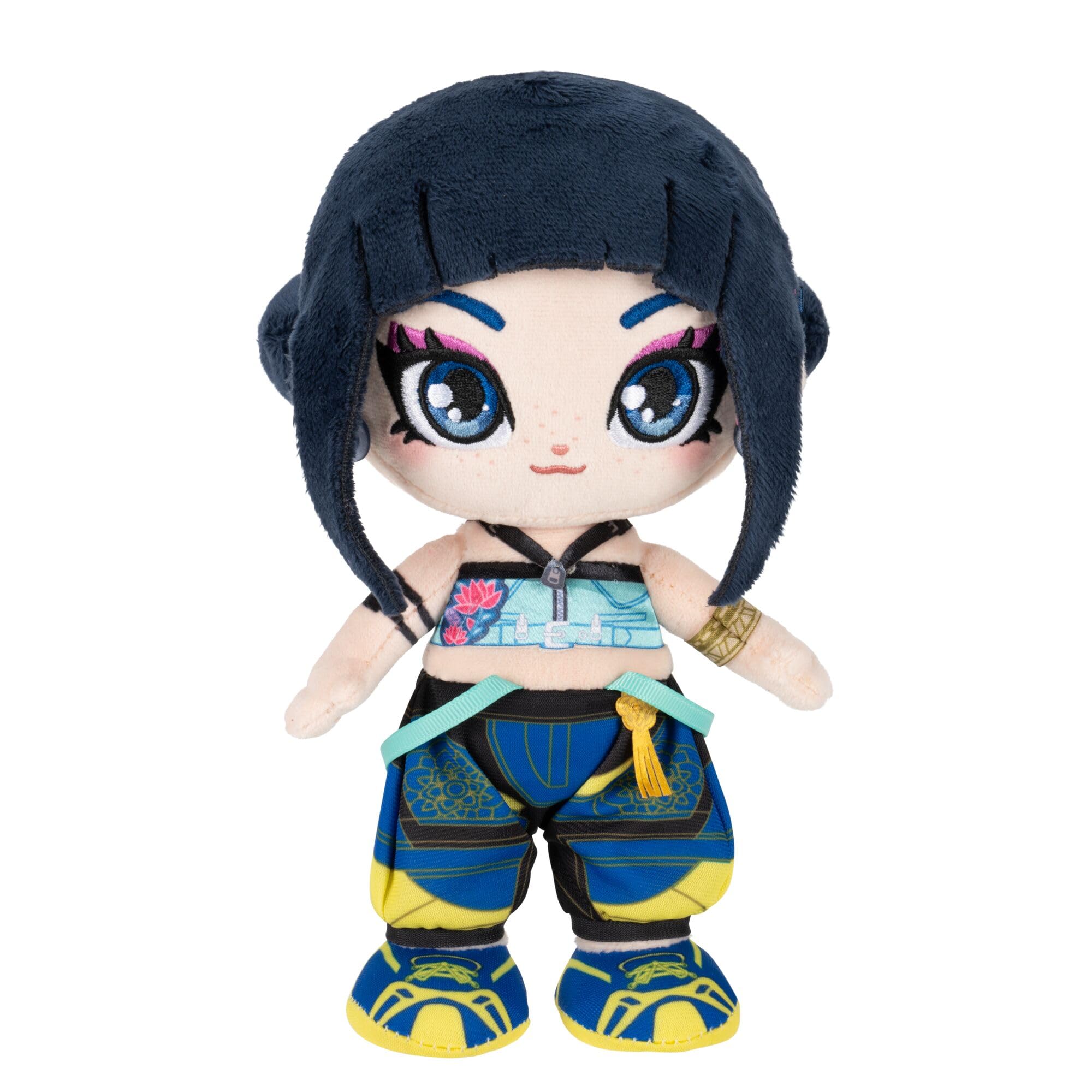 Jazwares KPop Demon Hunters Zoey Plush - 8-Inch Collectible Stuffed Toy | Ages 3+