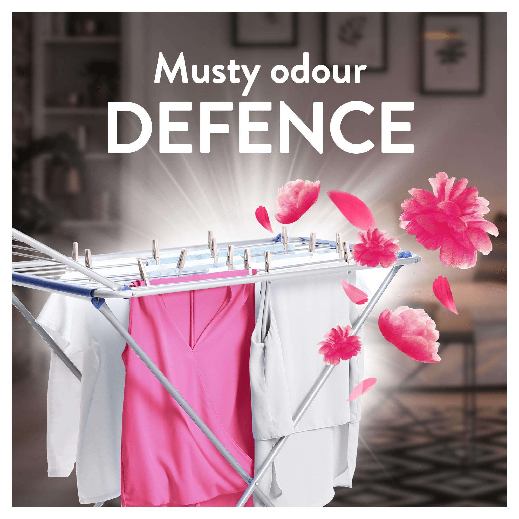 Lenor Outdoorable Liquid Fabric Softener - Floral Fresh Scent | 1.204L (86 Washes)