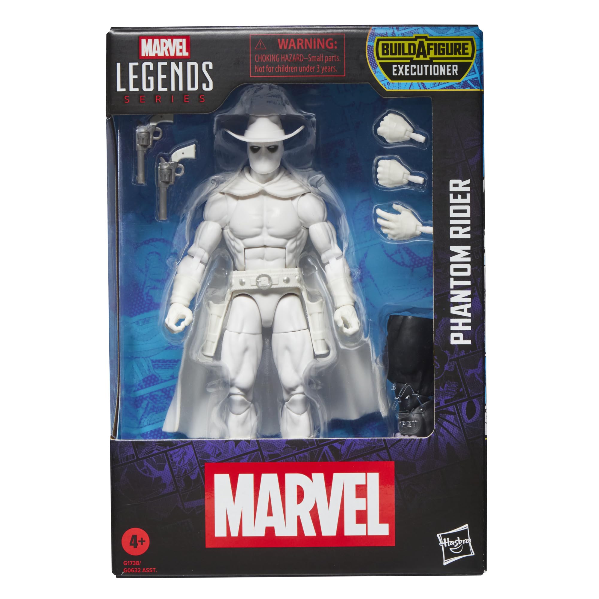 Marvel Legends Series Phantom Rider Action Figure with Executioner BAF Part