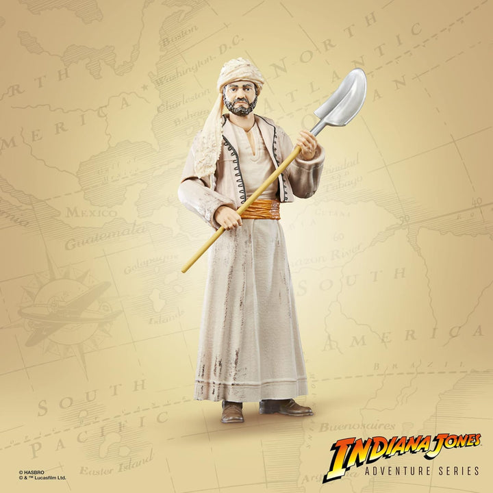 Hasbro Indiana Jones Adventure Series Raiders of the Lost Ark - Sallah 6-Inch Action Figure (F6063)