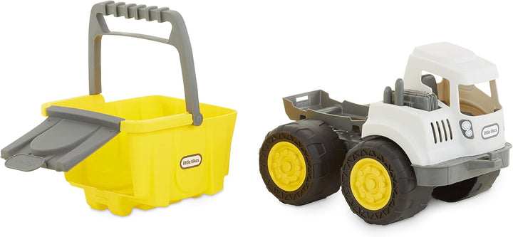 Little Tikes Dirt Diggers 2-in-1 Dump Truck - Rugged Indoor & Outdoor Toy for Ages 2+