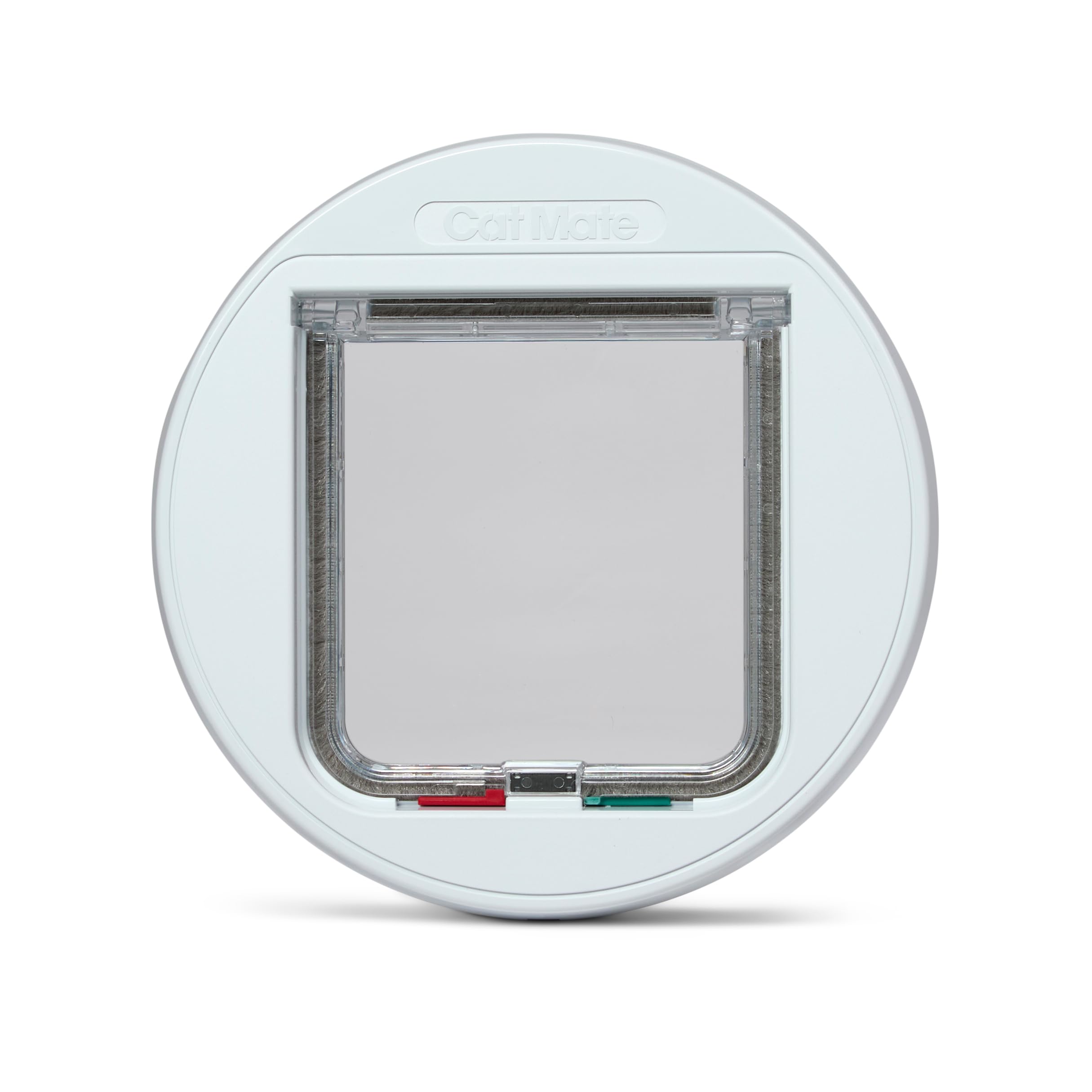 Cat Mate 4-Way Locking Glass Fitting Cat Flap for Small/Average Cats & Small Dogs | Medium Size 1