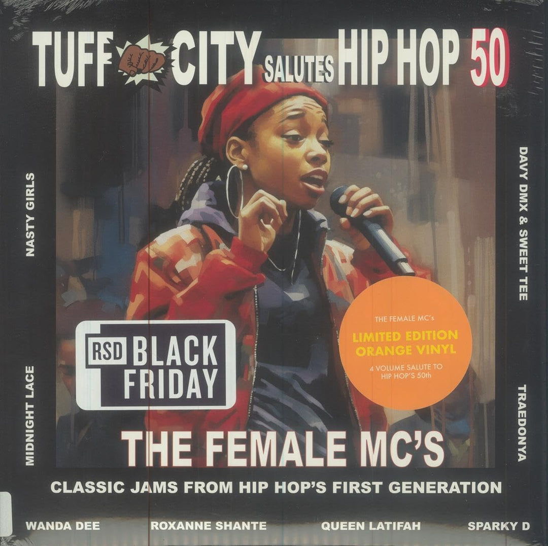 Tuff City Salutes Hip Hop 50: The Female MC's (Half Red/Half Orange Vinyl)