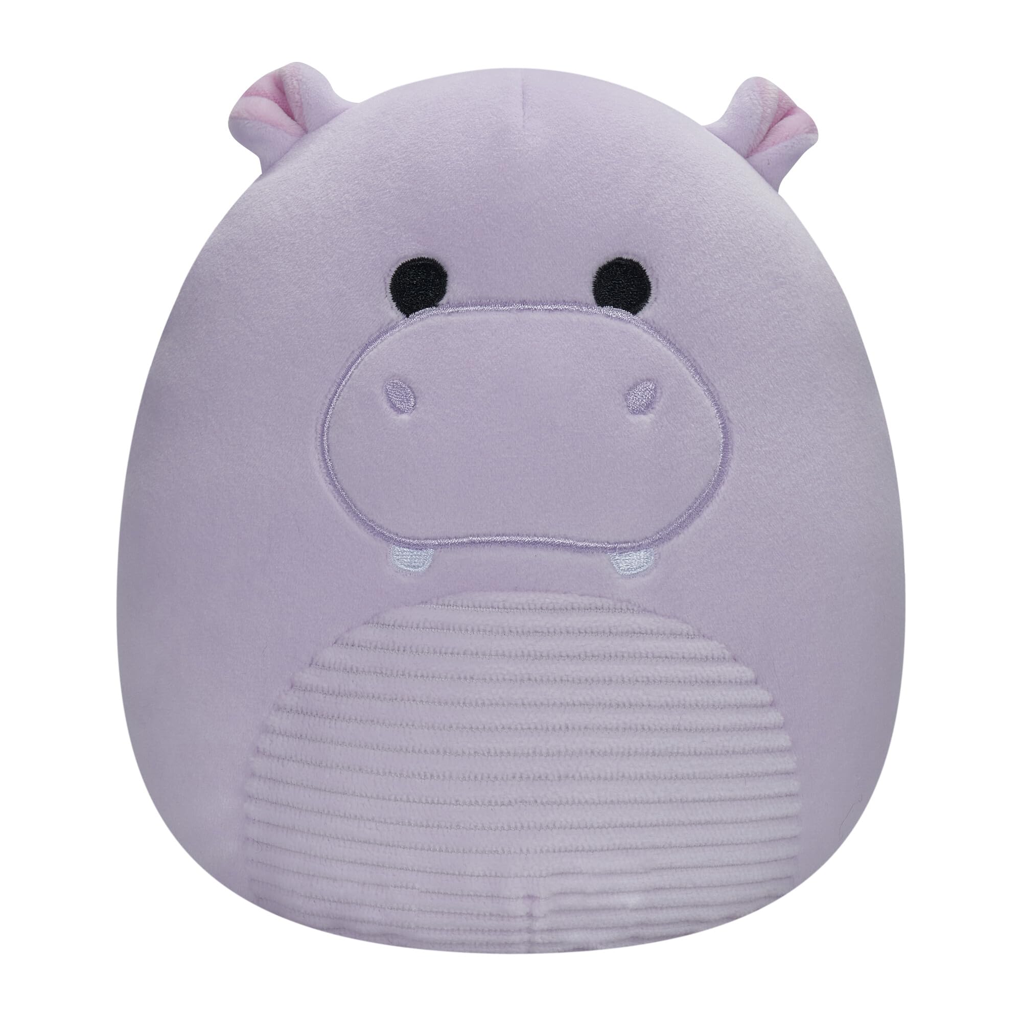 Squishmallows Hanna the Purple Hippo - 7.5-Inch Ultrasoft Plush with Corduroy Belly 5