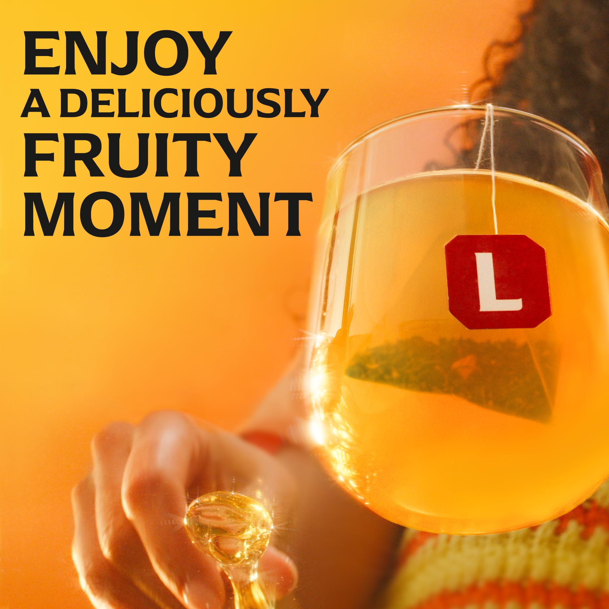 Lipton - Mango Passion Fruit Infusion Herbal Tea Bags 10