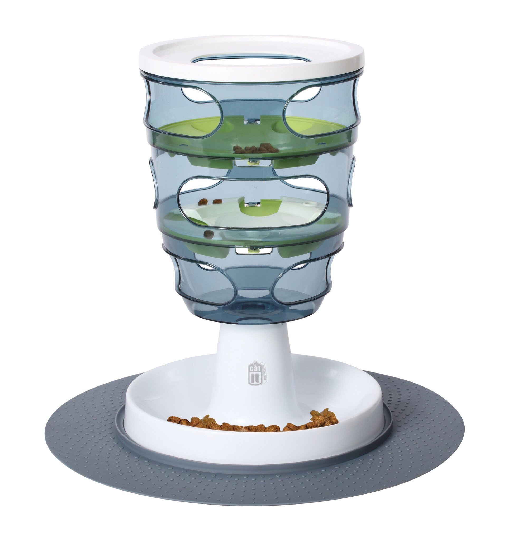 Catit Interactive Slow-Feeder Food Maze Puzzle Toy for Cats