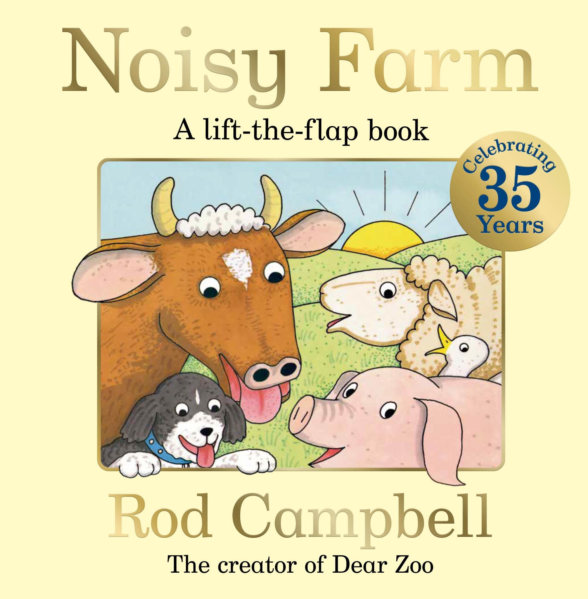 MACMILLAN Noisy Farm: 35th Anniversary Edition Board Book | Ages 1-2