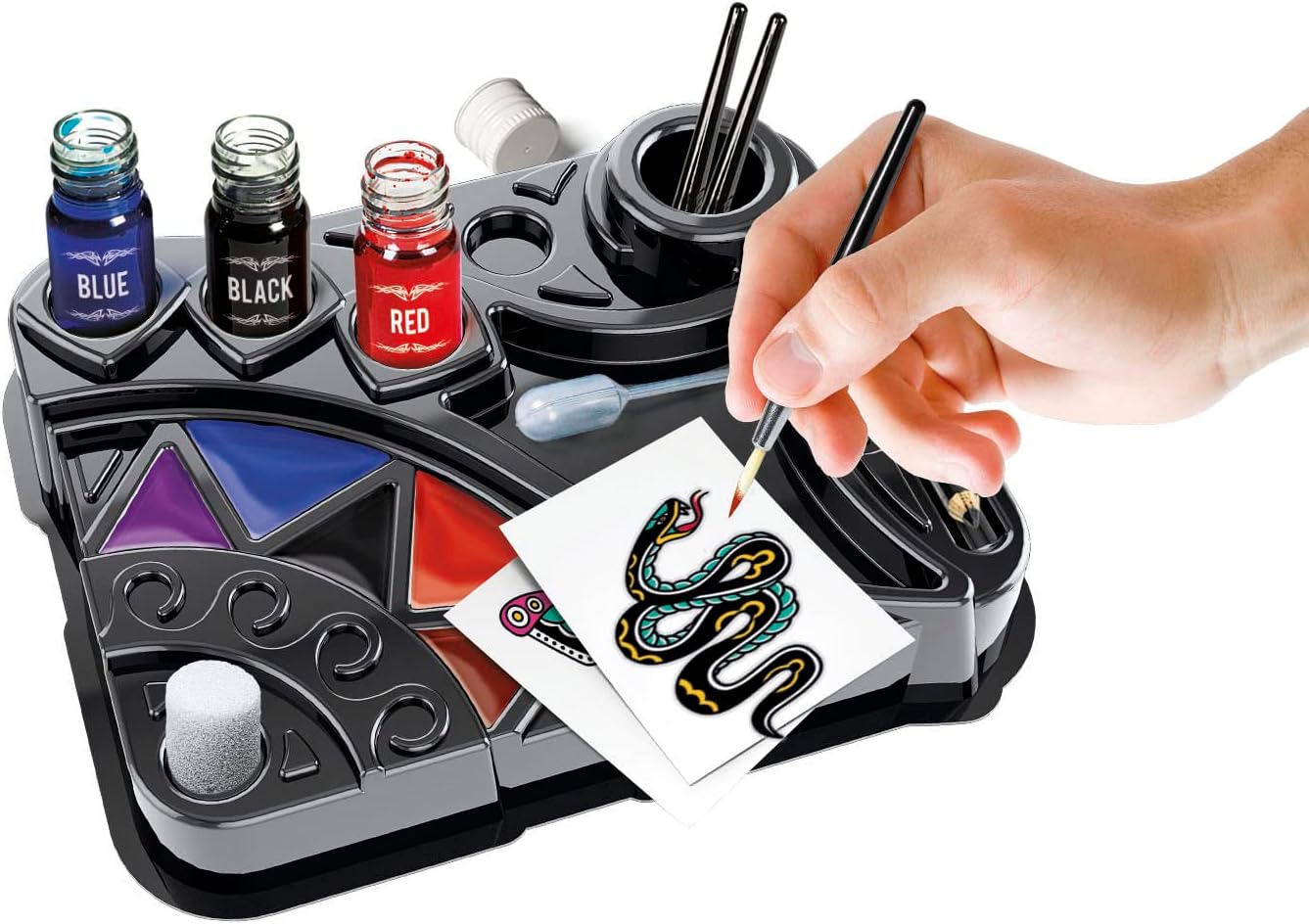 Clementoni Science & Play Fun Art-Tattoo Kit - Educational Arts & Crafts Set for Kids 8-12 3