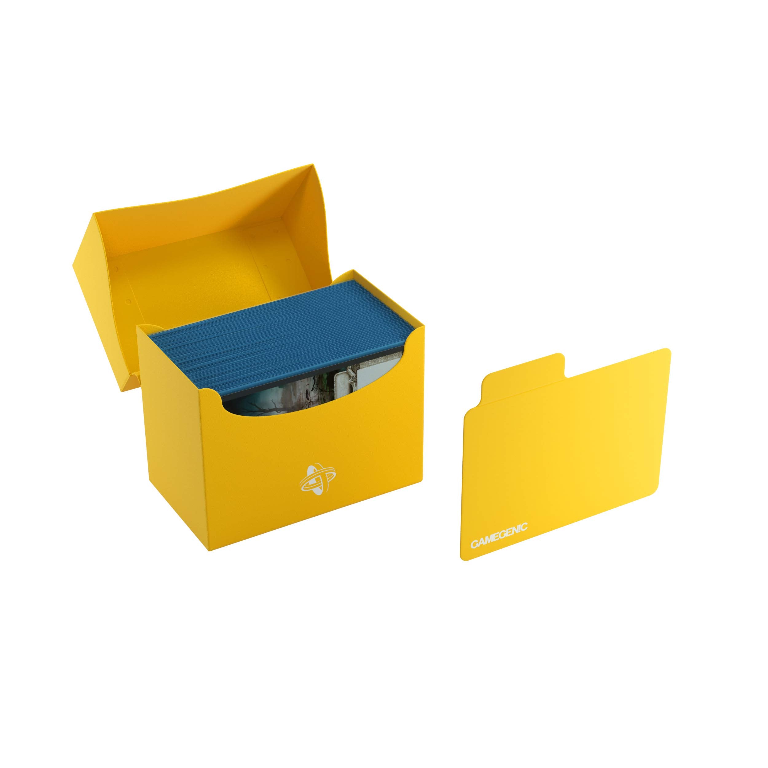 Gamegenic 80-Card Side Holder - Yellow Deck Box for MTG, Pokémon, Yu-Gi-Oh! 7