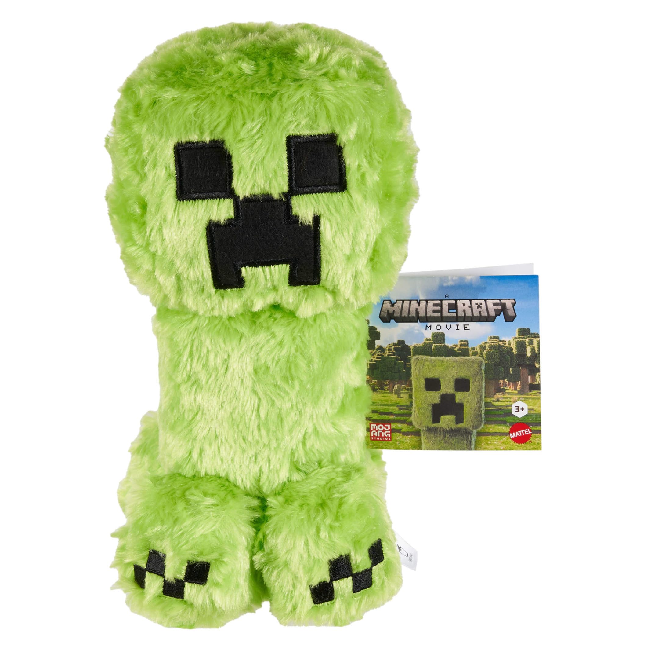 Mattel Minecraft Creeper Plush Toy - 8 Inch Soft Doll for Kids 3+ Years 1