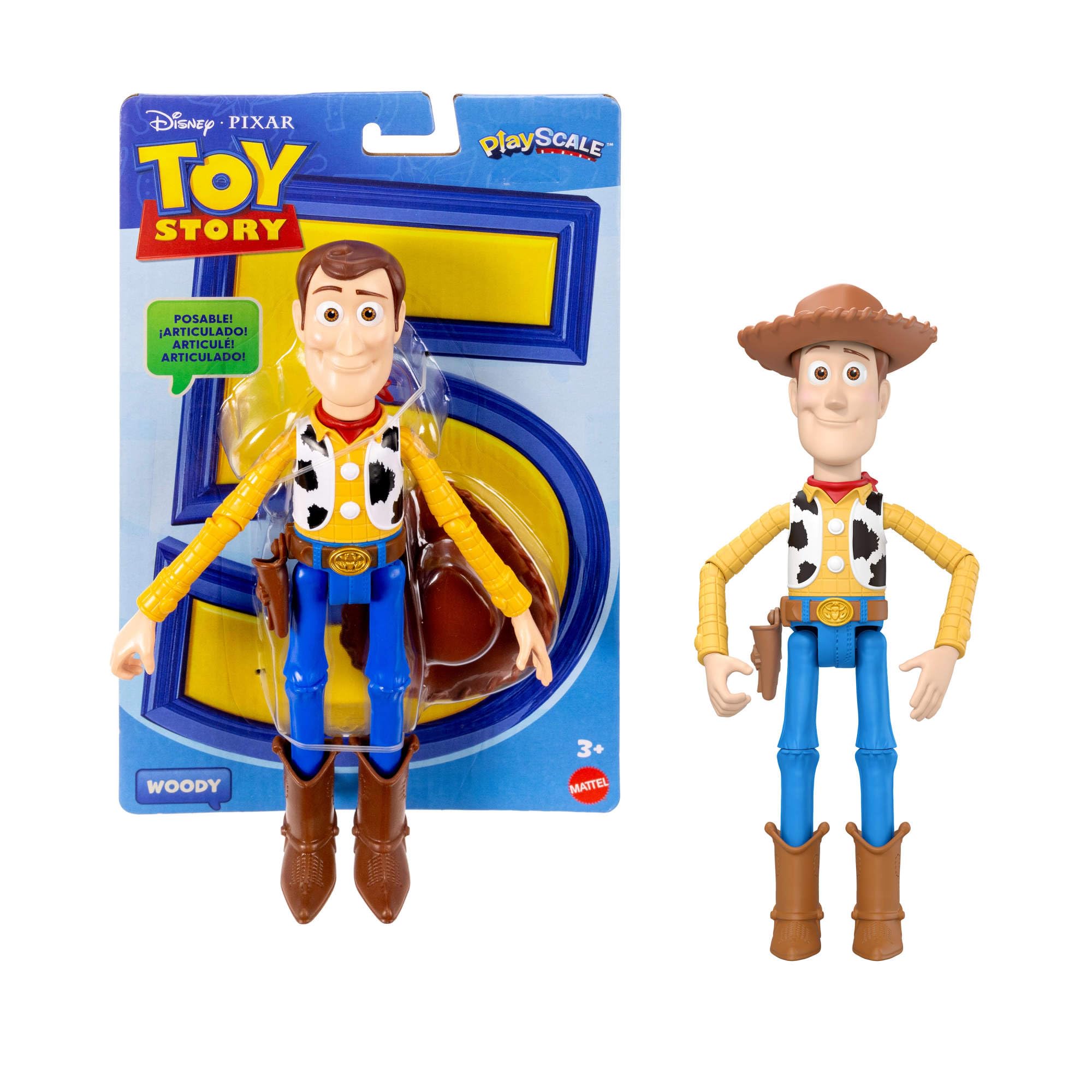 Mattel Disney and Pixar Toy Story Woody Action Figure | 9.2 Inch | 14 Posable Joints | Removable Hat 1