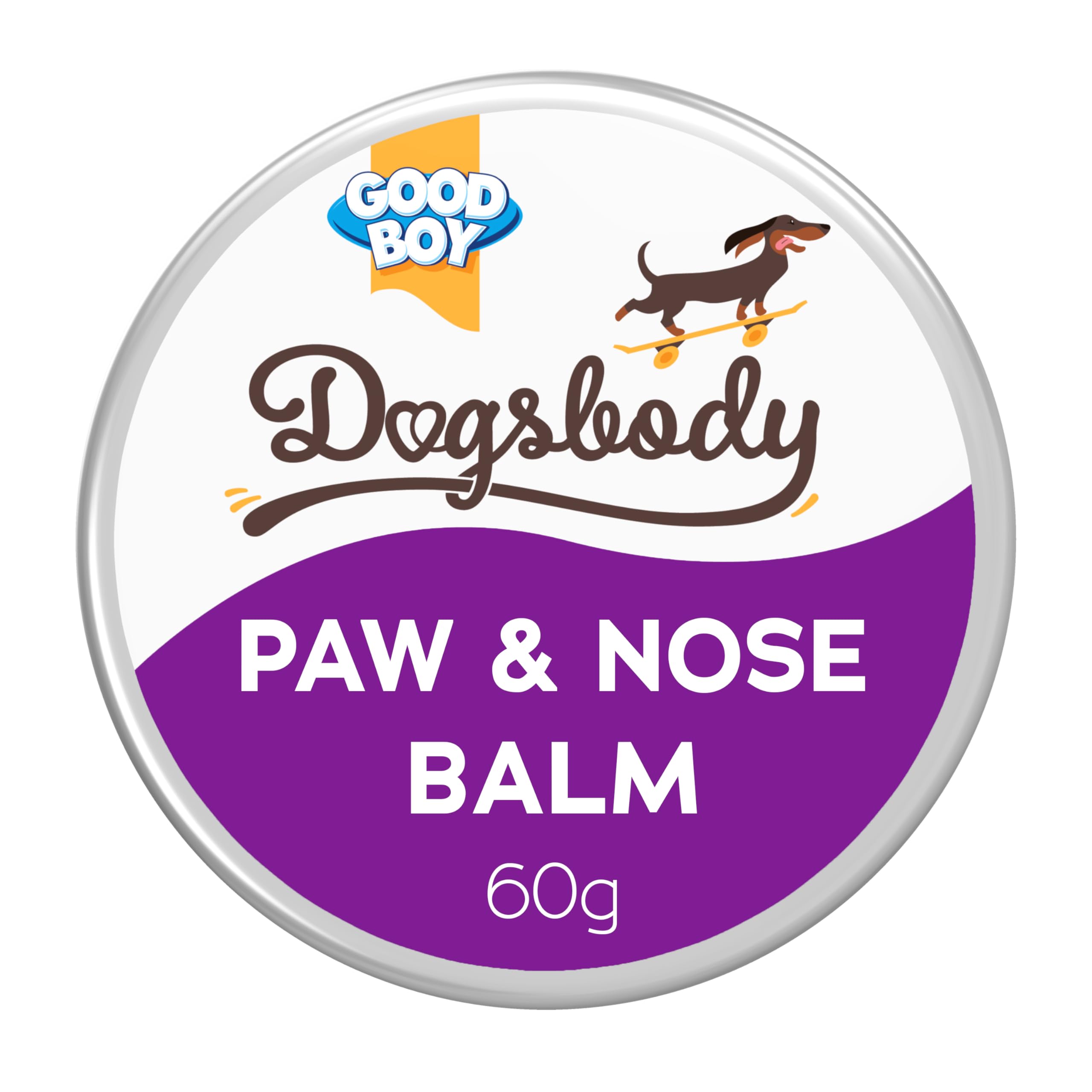 Good Boy Paw & Nose Balm for Dogs - 60g Organic Moisturizer with Shea Butter Scent 1