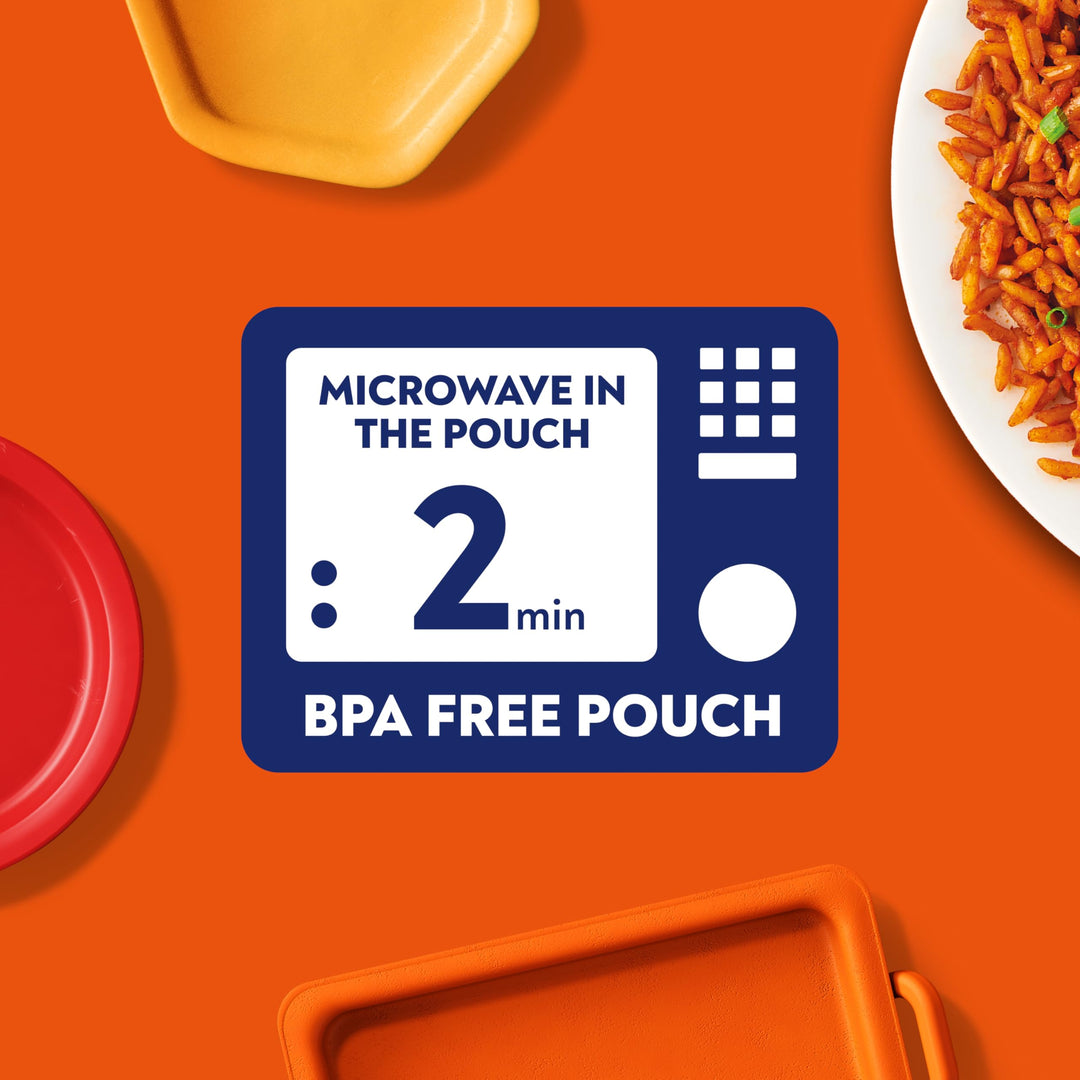 Ben's Original Smokey BBQ Microwave Rice, 6 x 220g Pouches