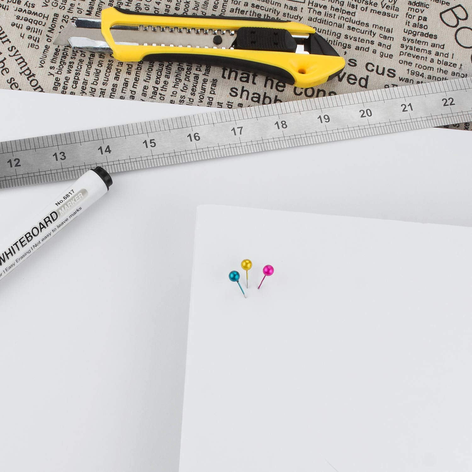 ASelected 16 Pack A3 Foam Board - 5mm Thick White Polystyrene Sheets for Crafting & Display 5