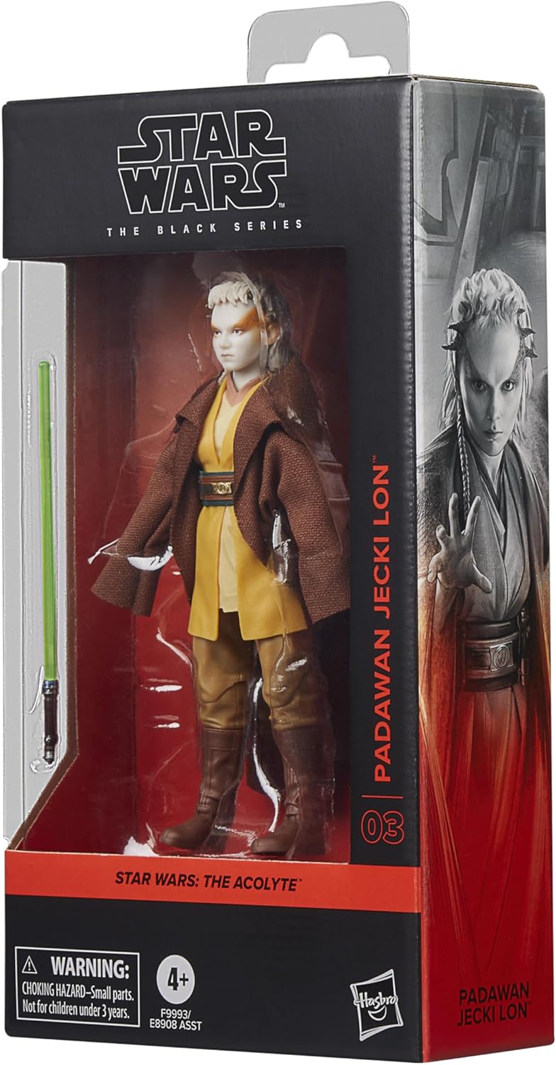 Hasbro Star Wars The Black Series The Acolyte - Padawan Jecki Lon Action Figure (F9993)