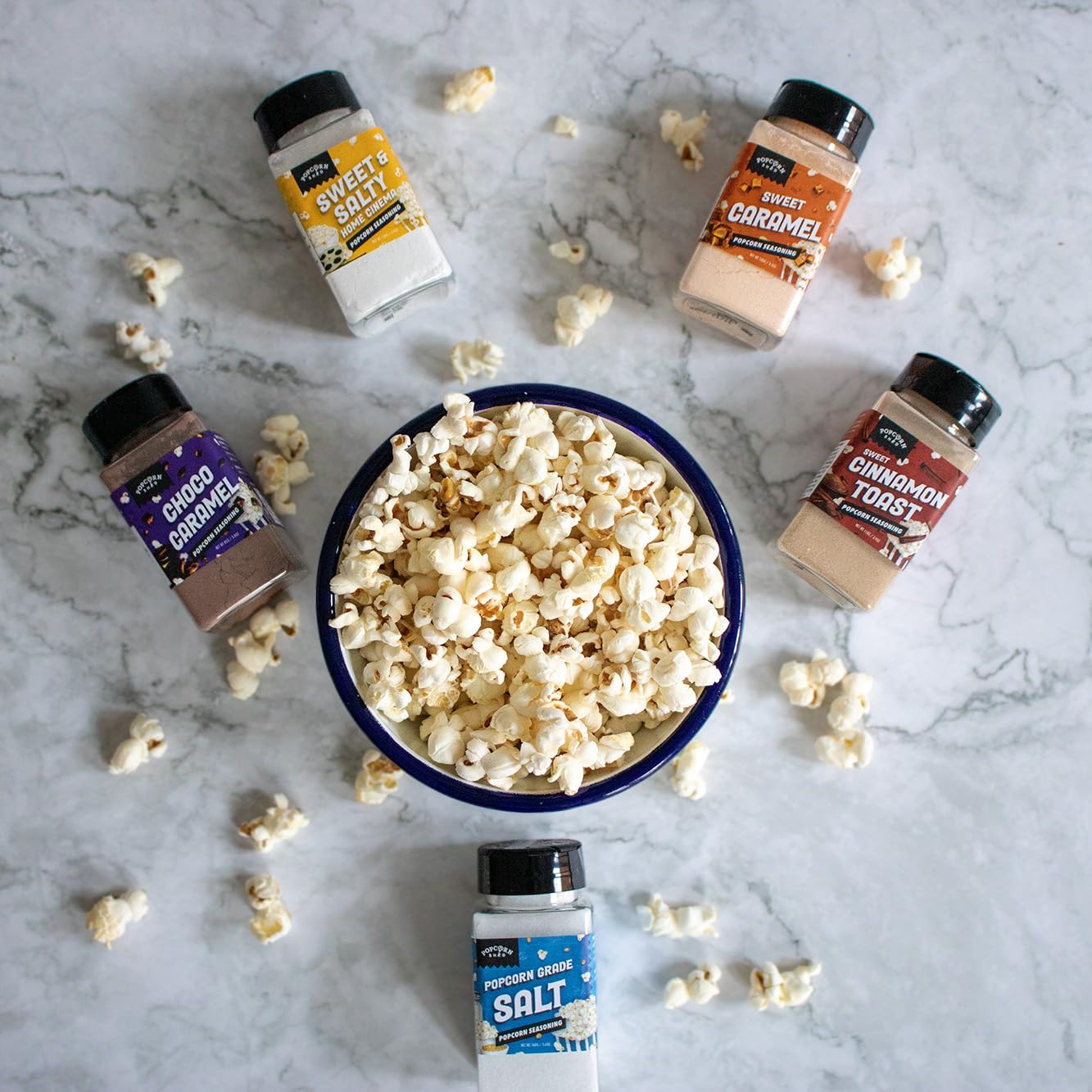 Popcorn Shed Chocolate Caramel Popcorn Seasoning - DIY Gourmet Popcorn Mix for Movie Nights 3