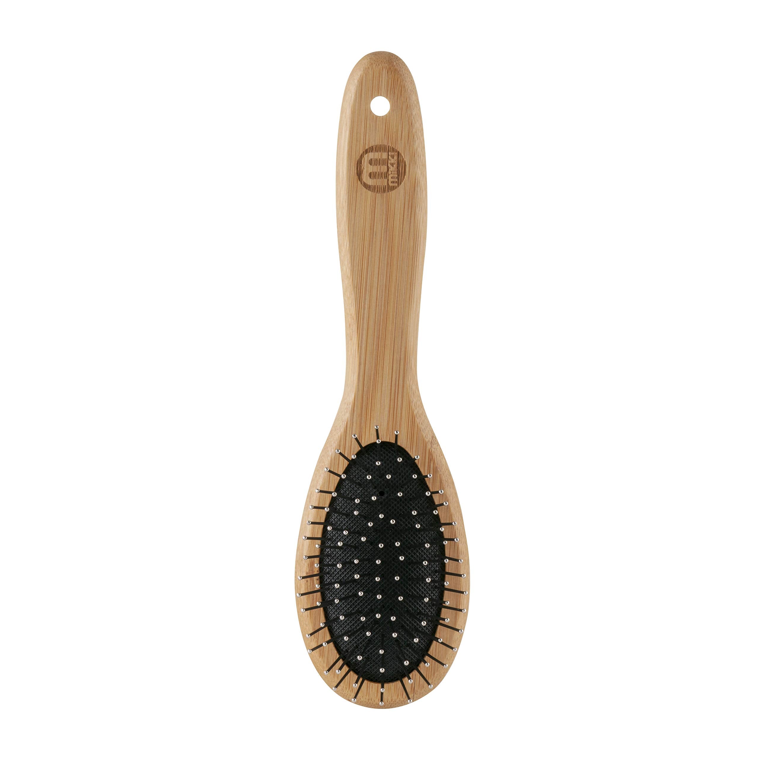 Mikki Bamboo Ball Pin Brush - Eco-Friendly Grooming for Medium to Thick Hair | Smooths Coat 2