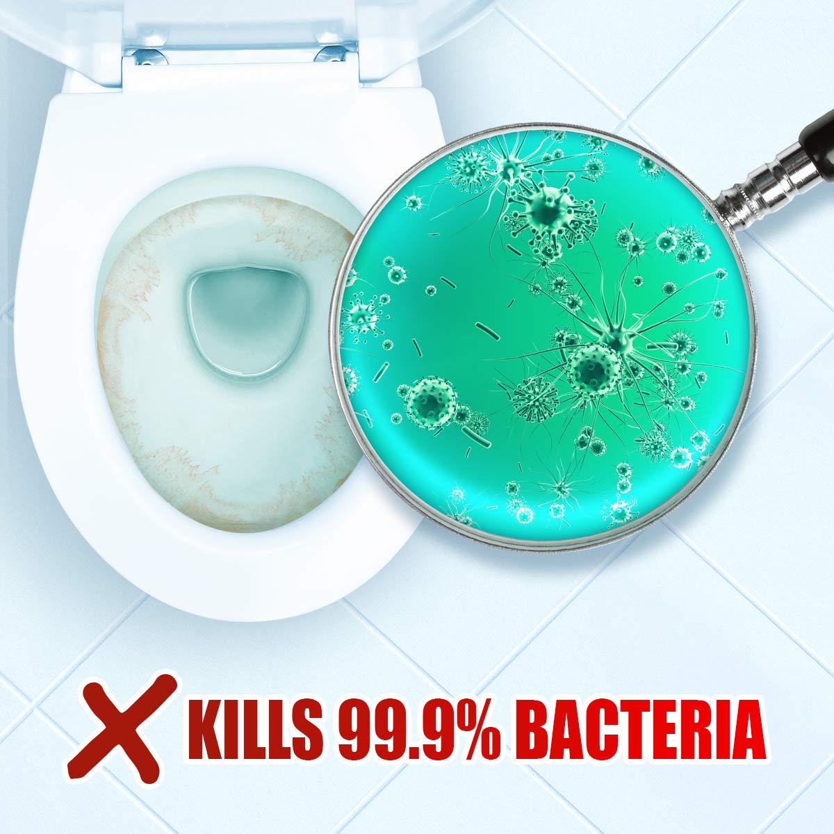 Harpic Active Fresh Mountain Pine Toilet Cleaner Gel - Kills 99.9% Bacteria, Removes Limescale | 750 ml