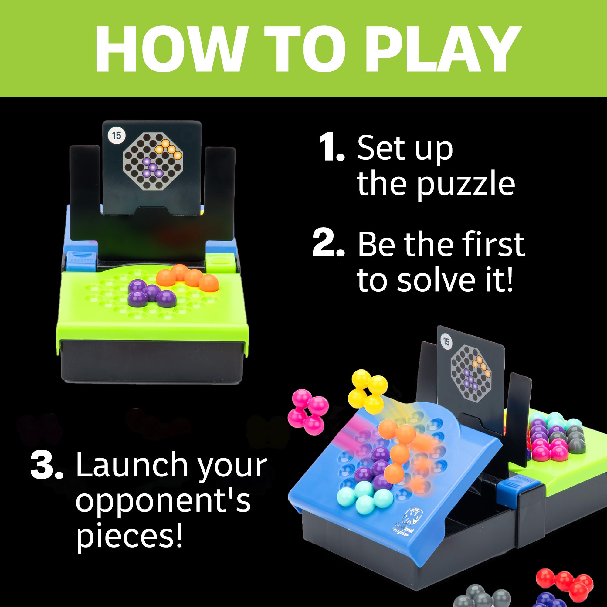 Learning Resources KANOODLE Head-To-Head - 2-Player Puzzle Game for Ages 7+ 12