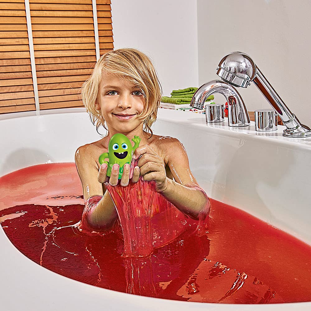 ZIMPLI Slime Baff Bundle - 3 Colors (Red, Green, Blue), Messy Sensory Play for Kids 3