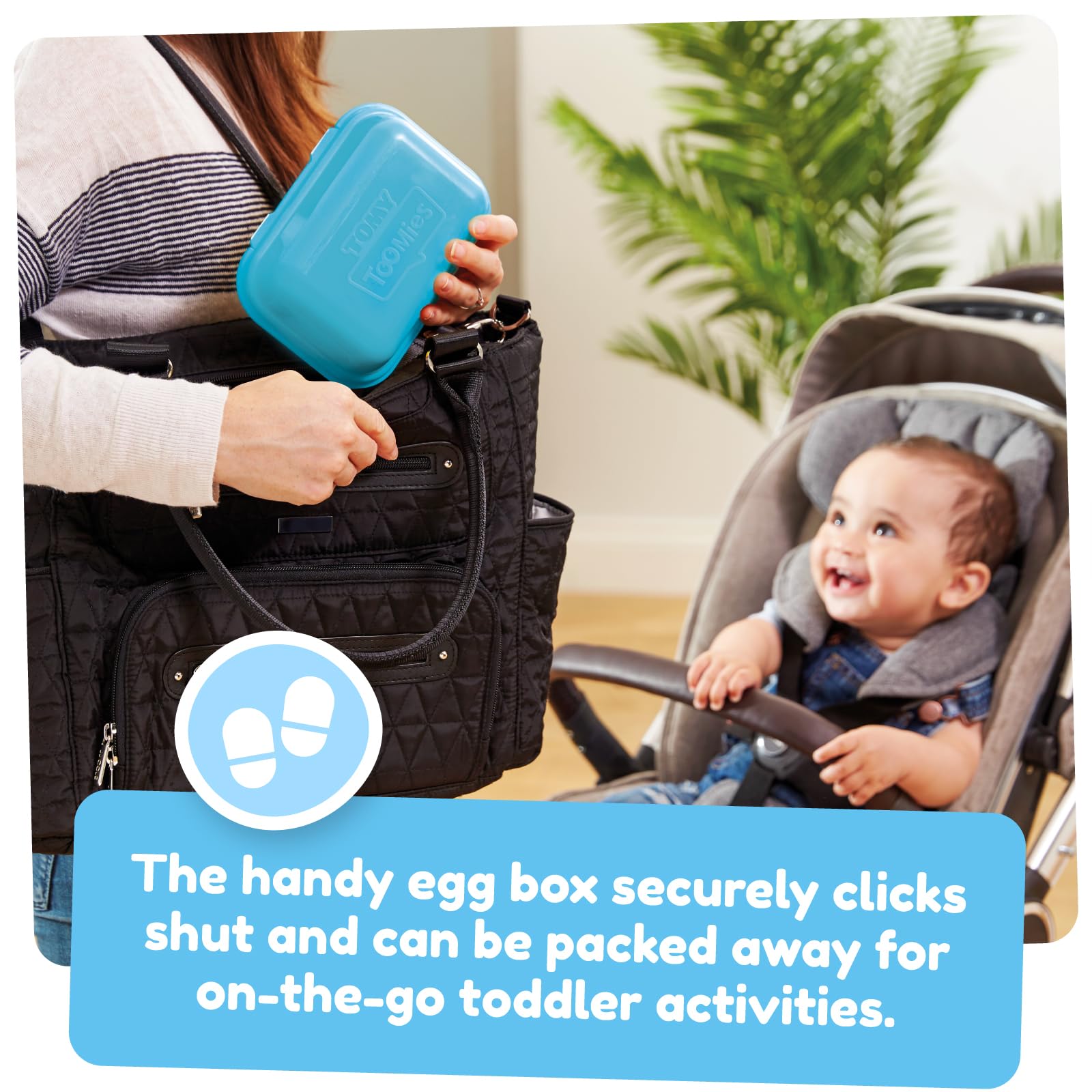 Toomies Hide & Squeak Bright Chicks - Shape Sorter & Color Matching Toy | Ages 6-36 Months 4