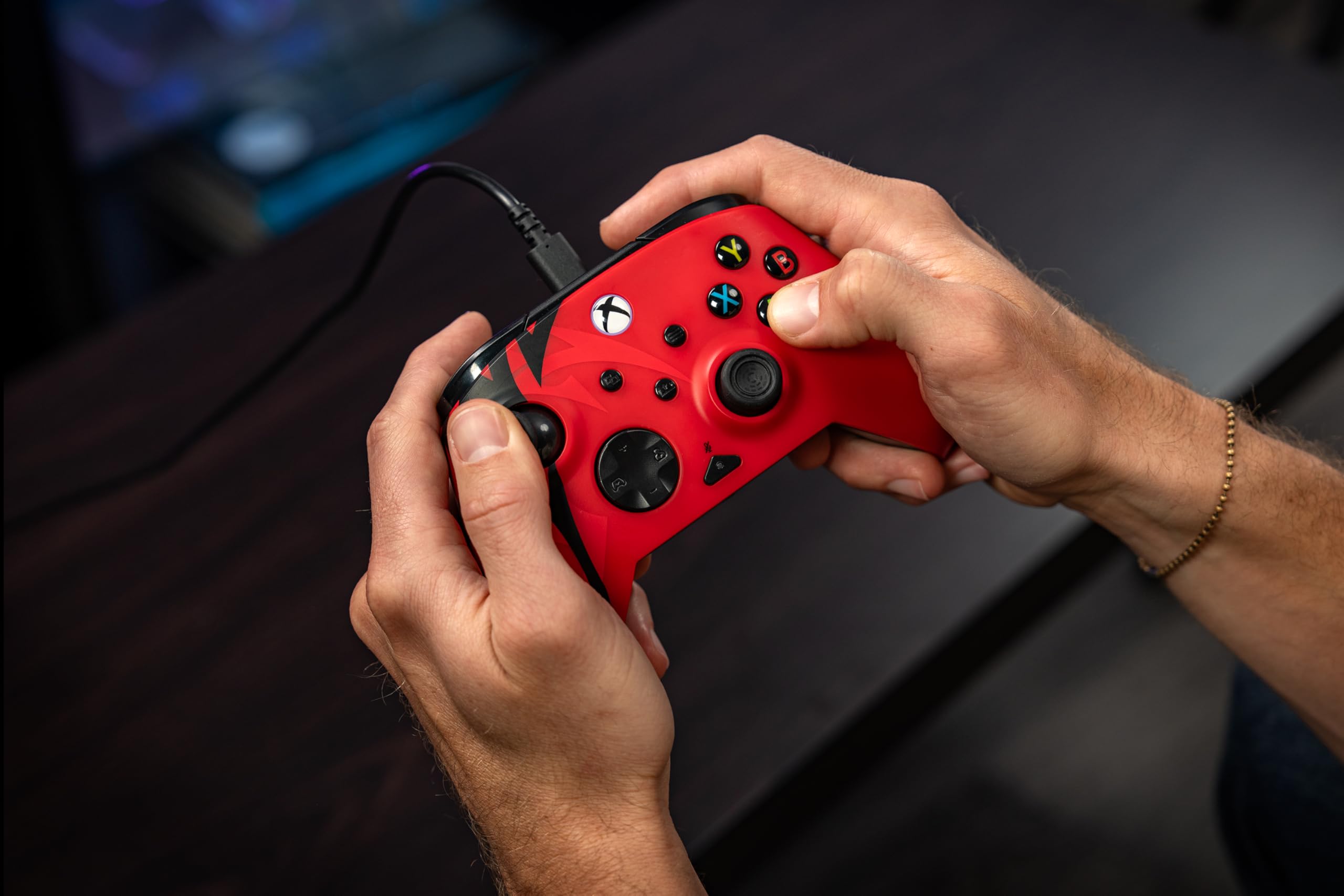 Turtle Beach Rematch Advanced Spirit Red Wired Gaming Controller for Xbox Series X|S, Xbox One, PC 12