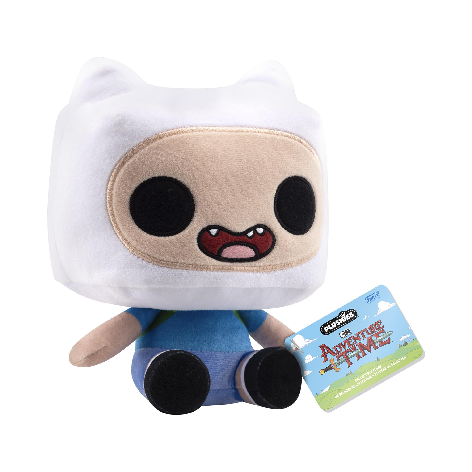 Funko Pop! Plush: Adventure Time - Finn the Human - 7 Inch Collectible Soft Toy