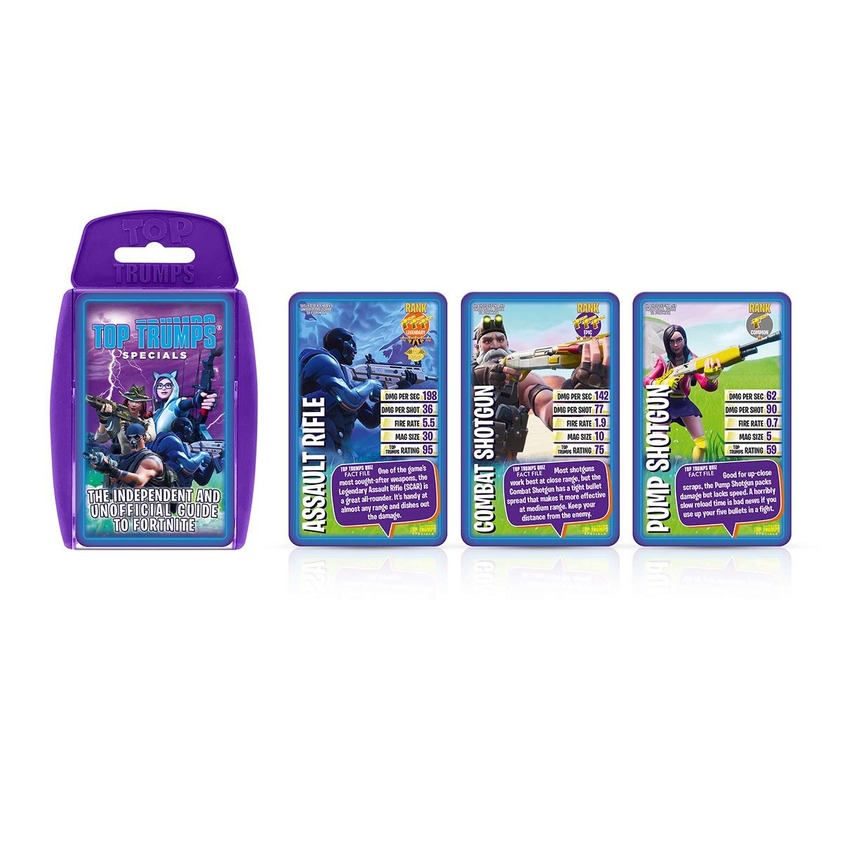 Top Trumps The Independent and Unofficial Guide to Fortnite Card Game - 33 Cards | Multicolor 5