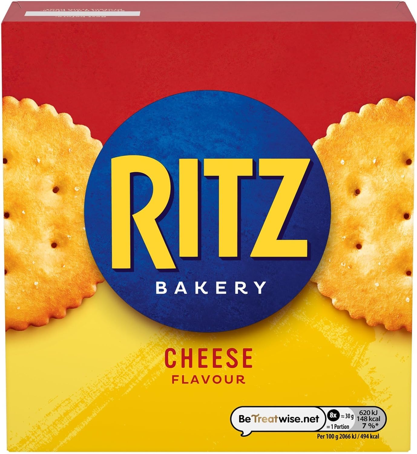 RITZ Cheese Savoury Crackers - Buttery & Crunchy Snack | 140g Box 1