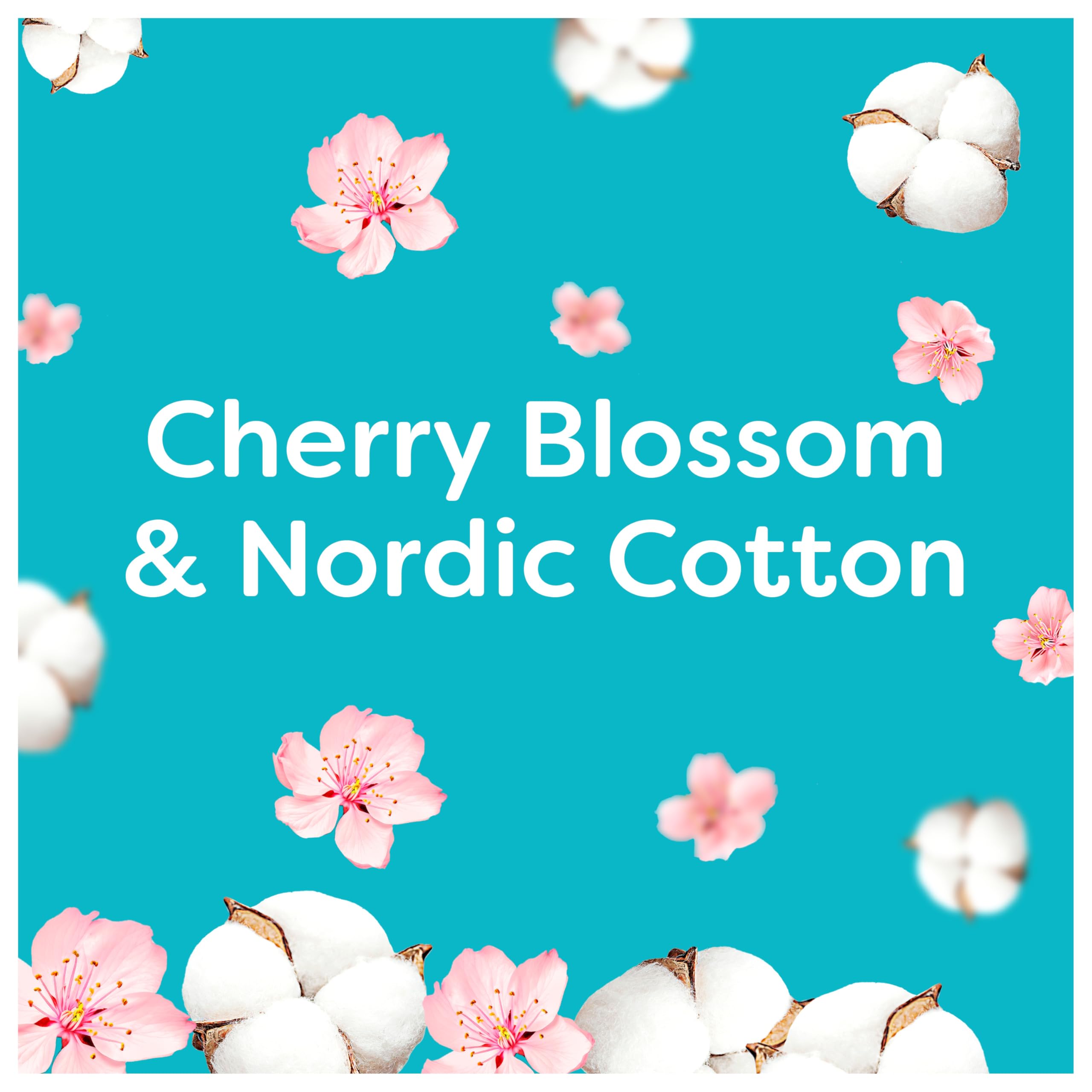 Fairy Outdoorable Liquid Fabric Softener - Cherry Blossom & Nordic Cotton Scent | 1.47L | 105 Washes 5