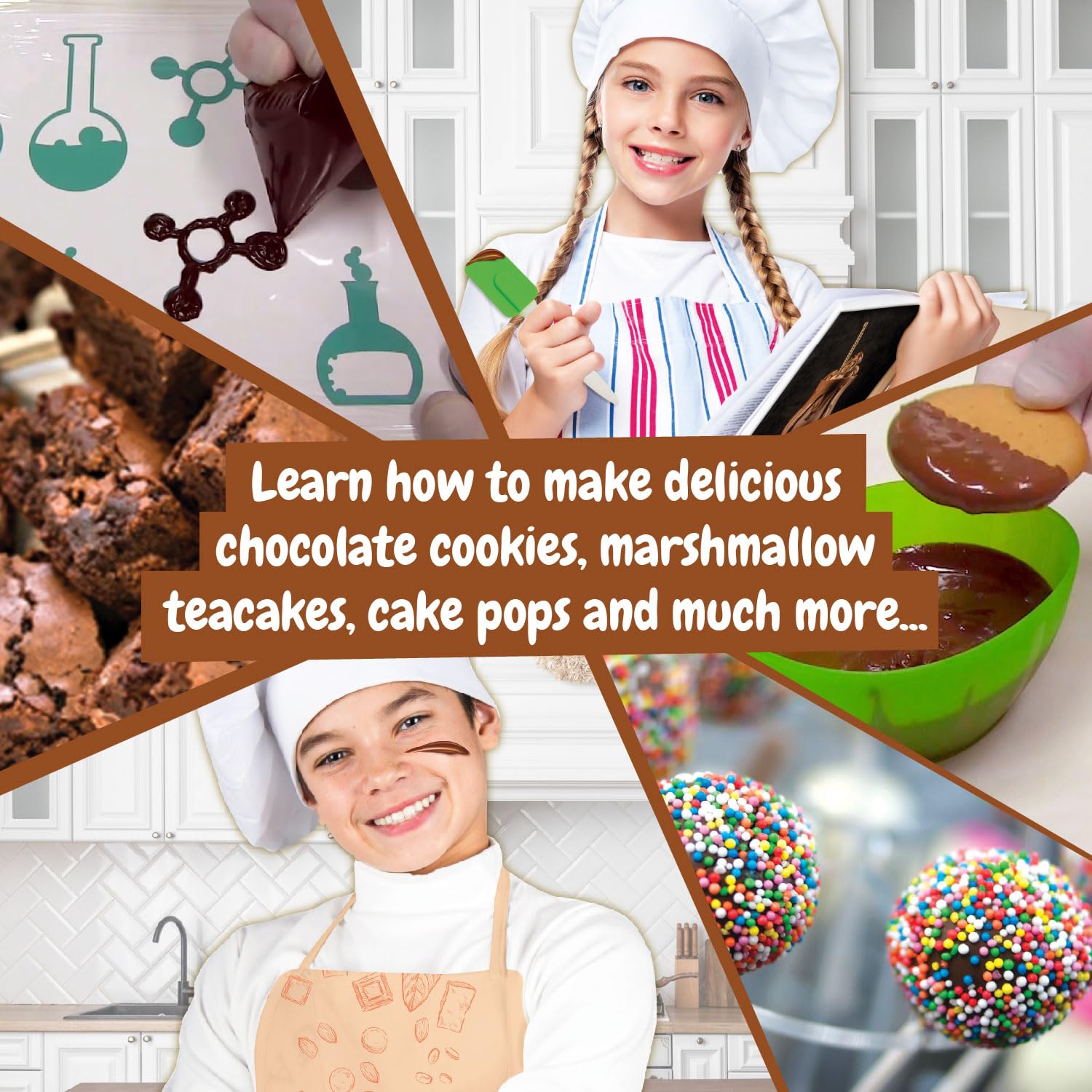 Science4you Chocolate Factory for Kids 8+ Years - 31 Experiment Chocolate Making Kit 12