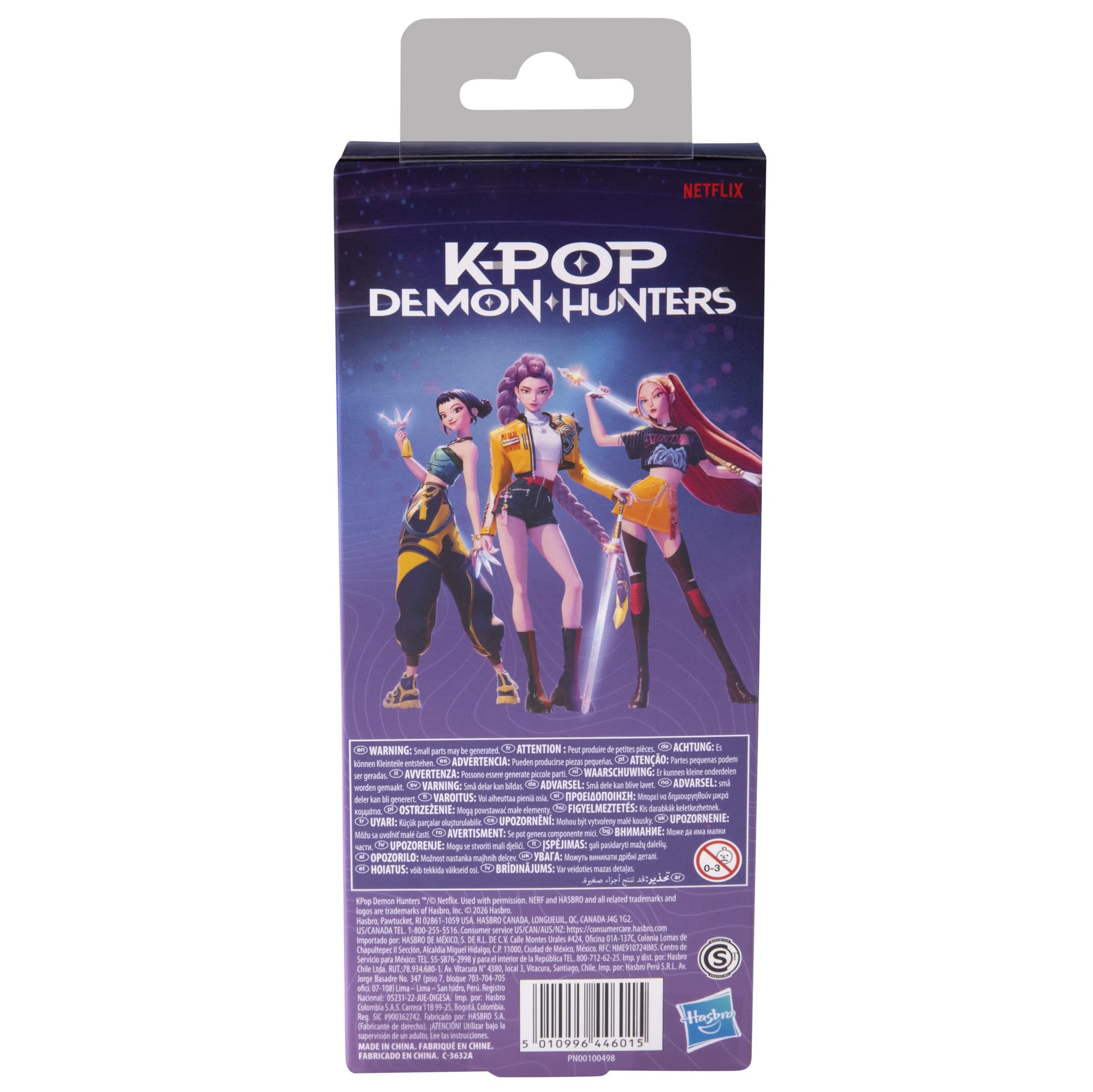 KPop Demon Hunters Zoey's Spirit Blades - 3 Foam Blades | Ages 6+ | 8 Inches 9