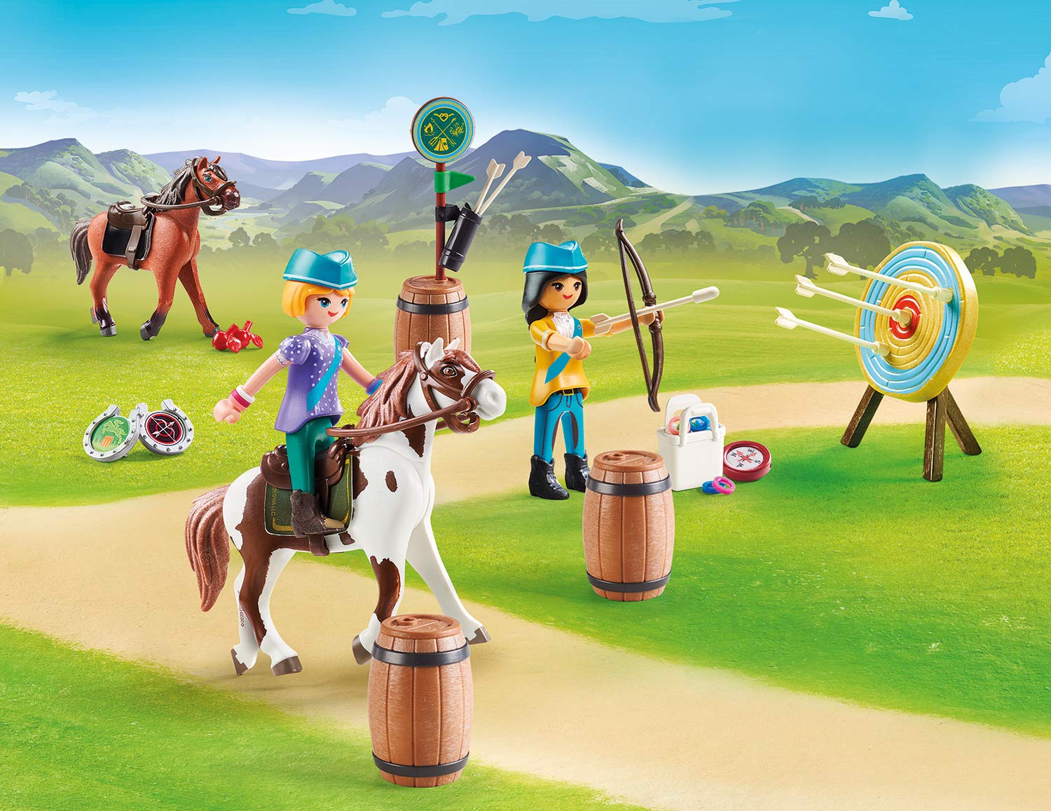 PLAYMOBIL DreamWorks Spirit 70331 Outdoor-Abenteuer-Spielzeug, mehrfarbig, 248 x 44 x 187 mm