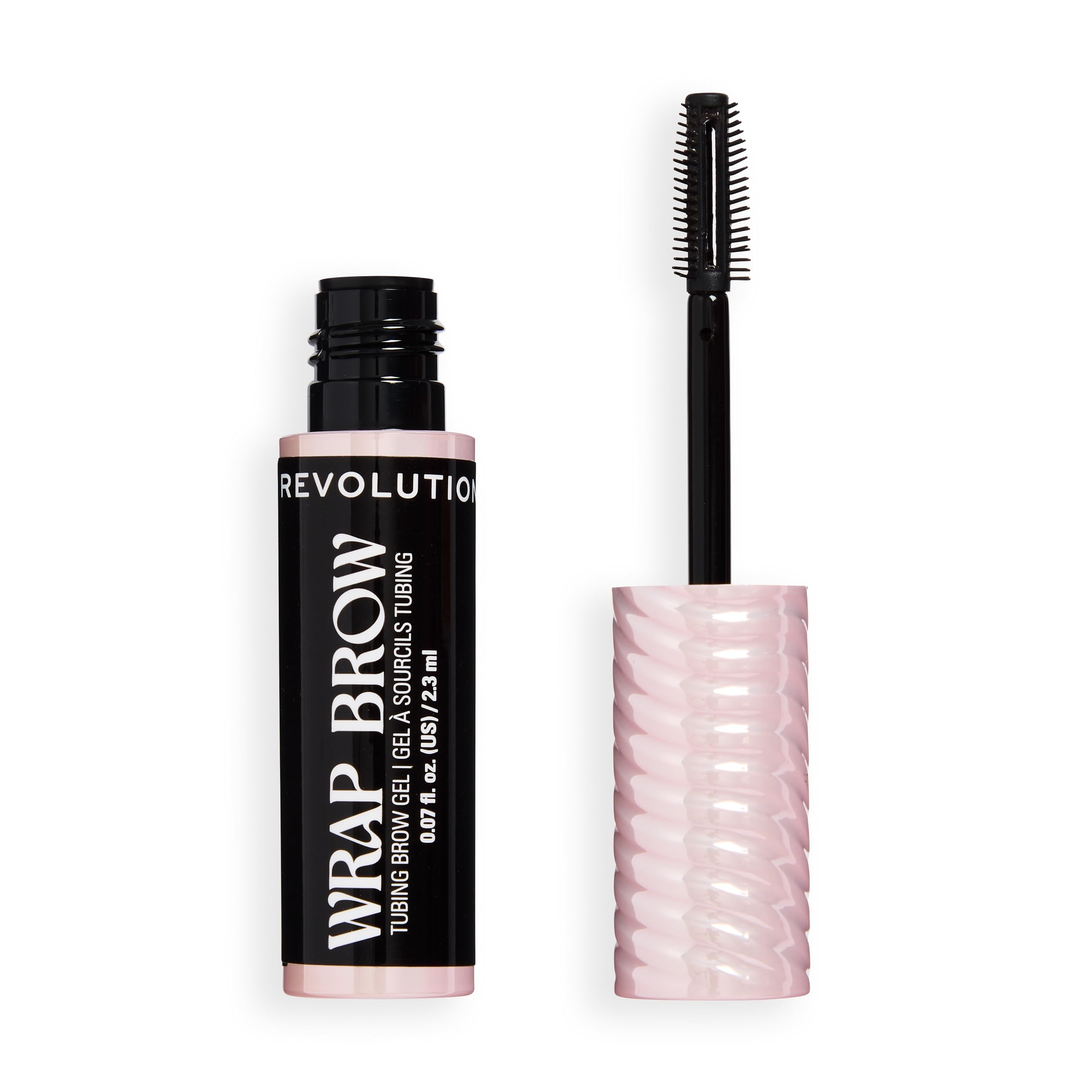 Revolution Beauty London Wrap Brow Tubing Gel - Shape & Sculpt | Ebony Black | 2.3 ml