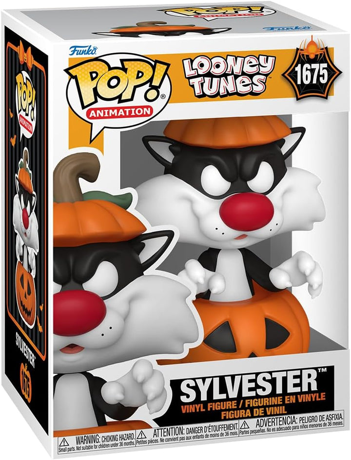 Funko Pop! Animation Looney Tunes - Sylvester Cat With Pumpkin Vinyl Figure (80872)