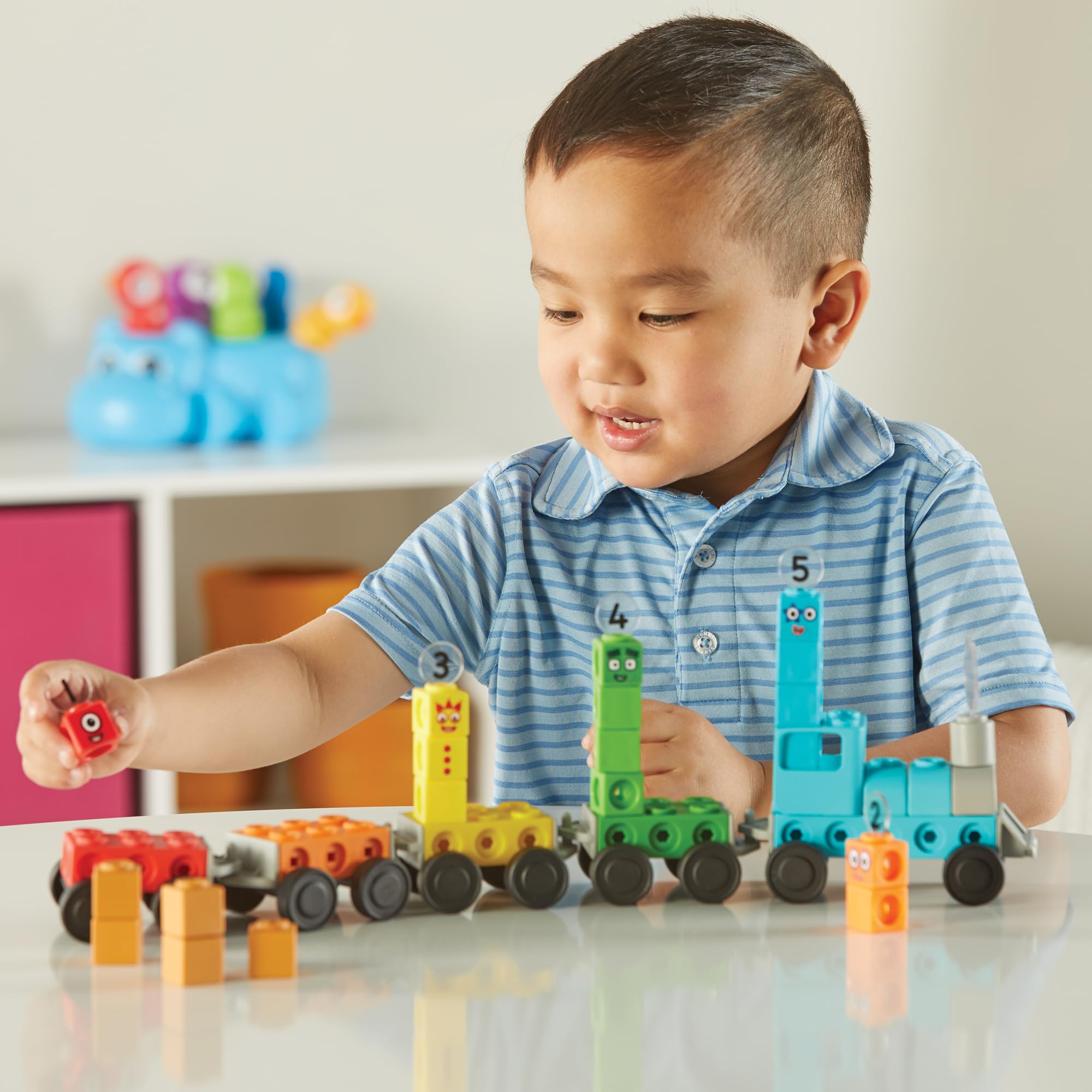 Learning Resources Numberblocks Express Train Activity Set - Ages 3+ | 10 Maths Activities | Multicolor 6