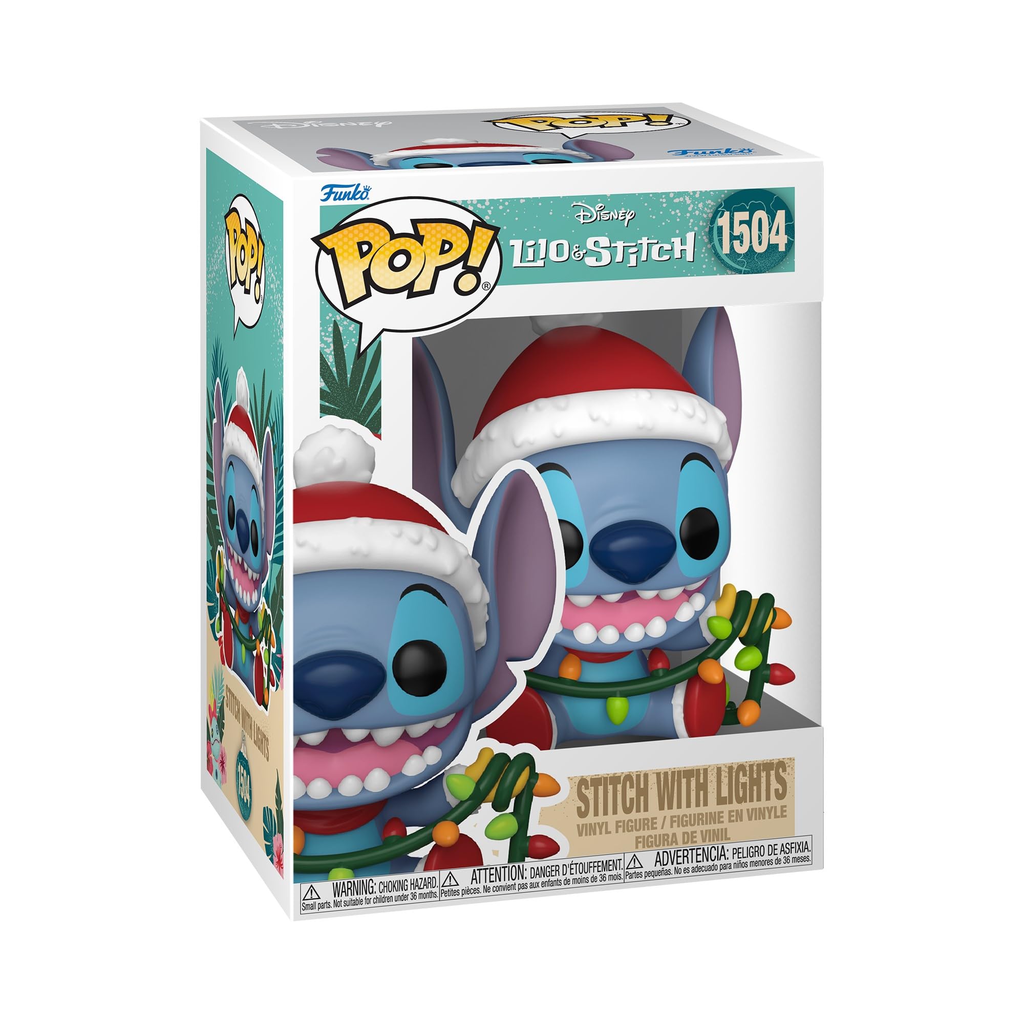 Funko Pop! Disney: Stitch Holiday - Stitch with Lights Vinyl Figure 9