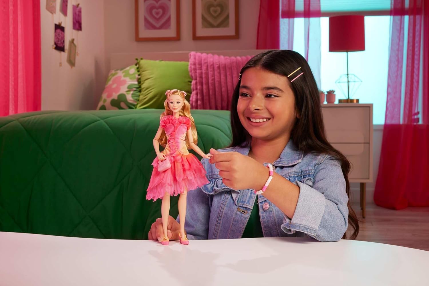 Mattel Wicked Glinda Fashion Doll with Blonde Hair & Accessories - Inspired by Universal Pictures Film 3
