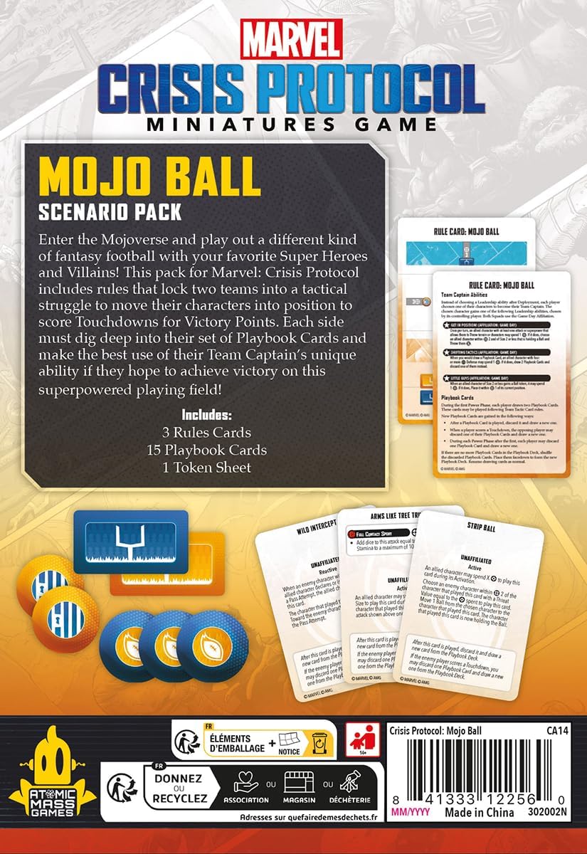 Atomic Mass Games Marvel: Crisis Protocol Mojo Ball Scenario Expansion 3