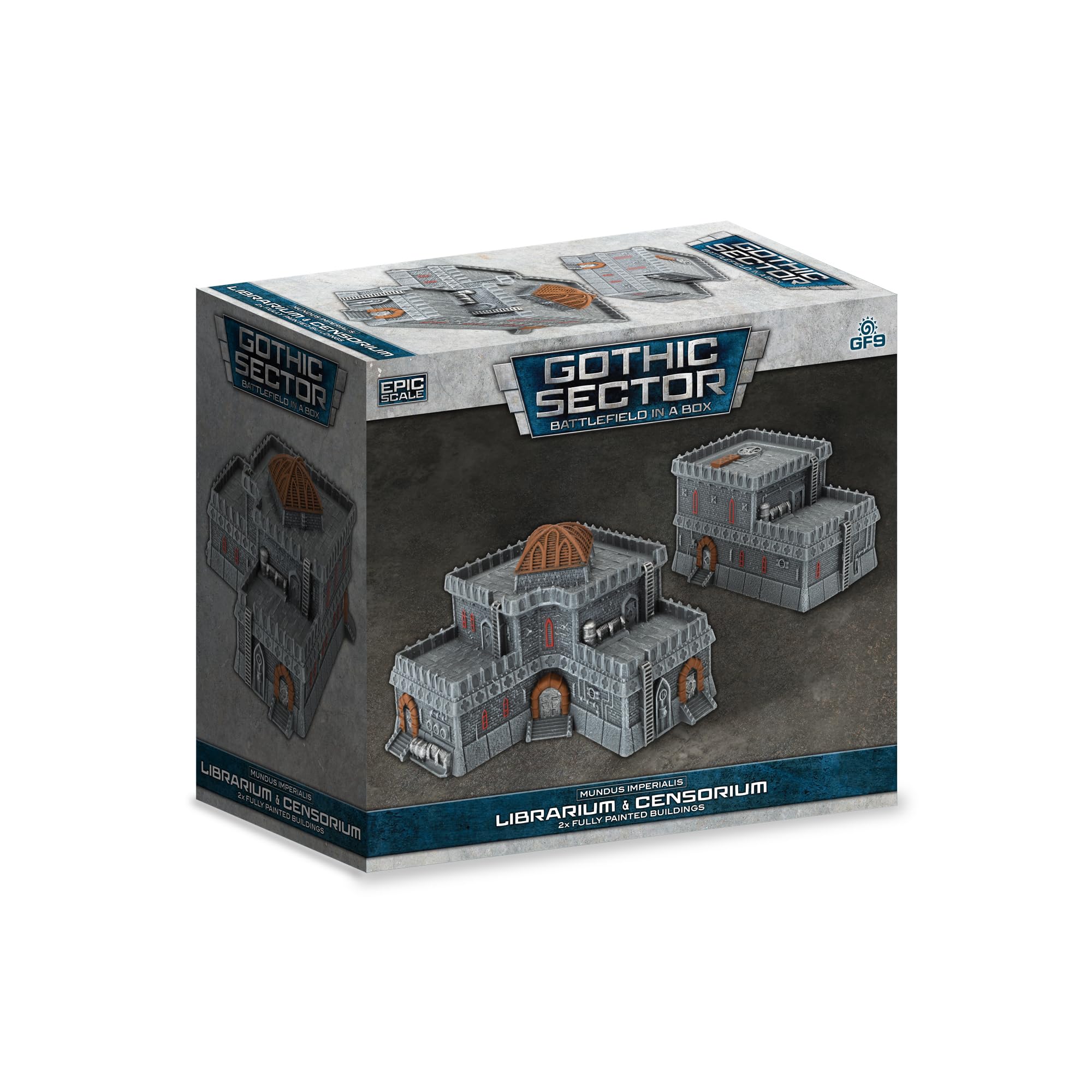 Gale Force Nine Mundus Imperialis Librarium & Censorium Battlefield in a Box 1