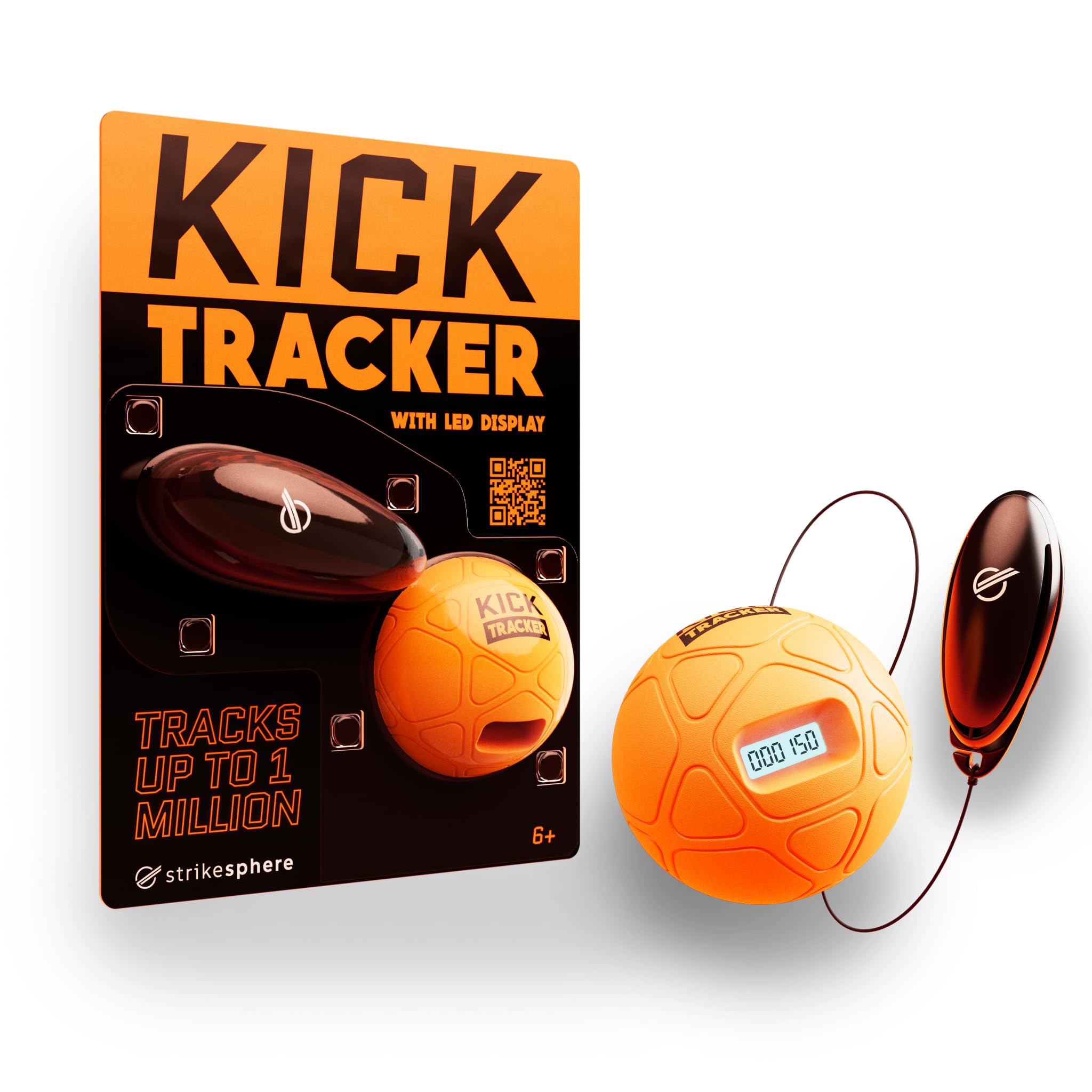 Strikesphere Smart Ball 1002 Kick Tracker - Football Skill Counter for Ages 6+ 1