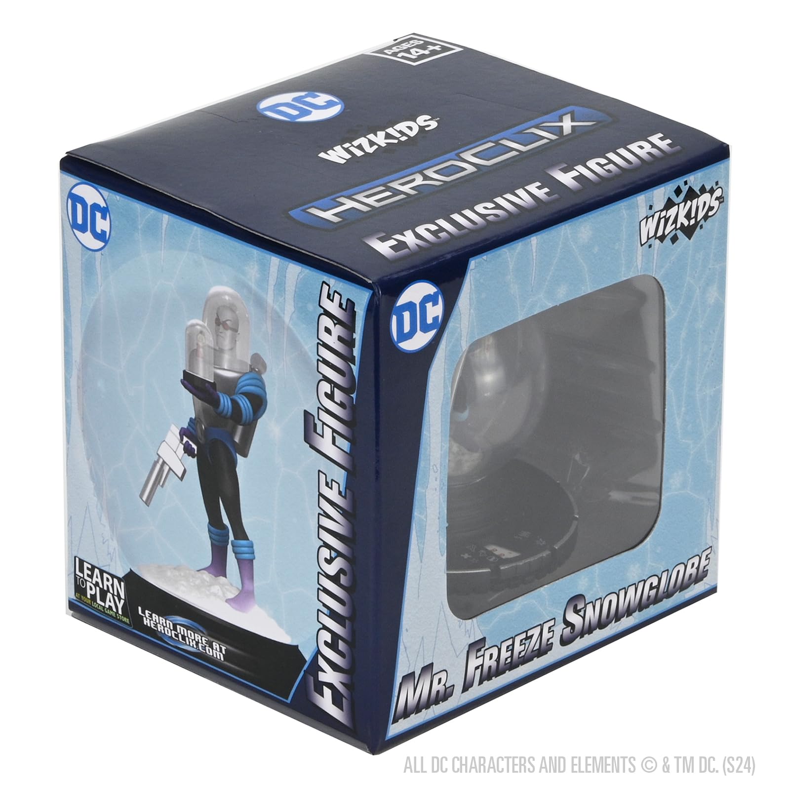 WizKids HeroClix Iconix Mr. Freeze Snow Globe Figure | Pre-Painted Plastic | 4.8" Size 3