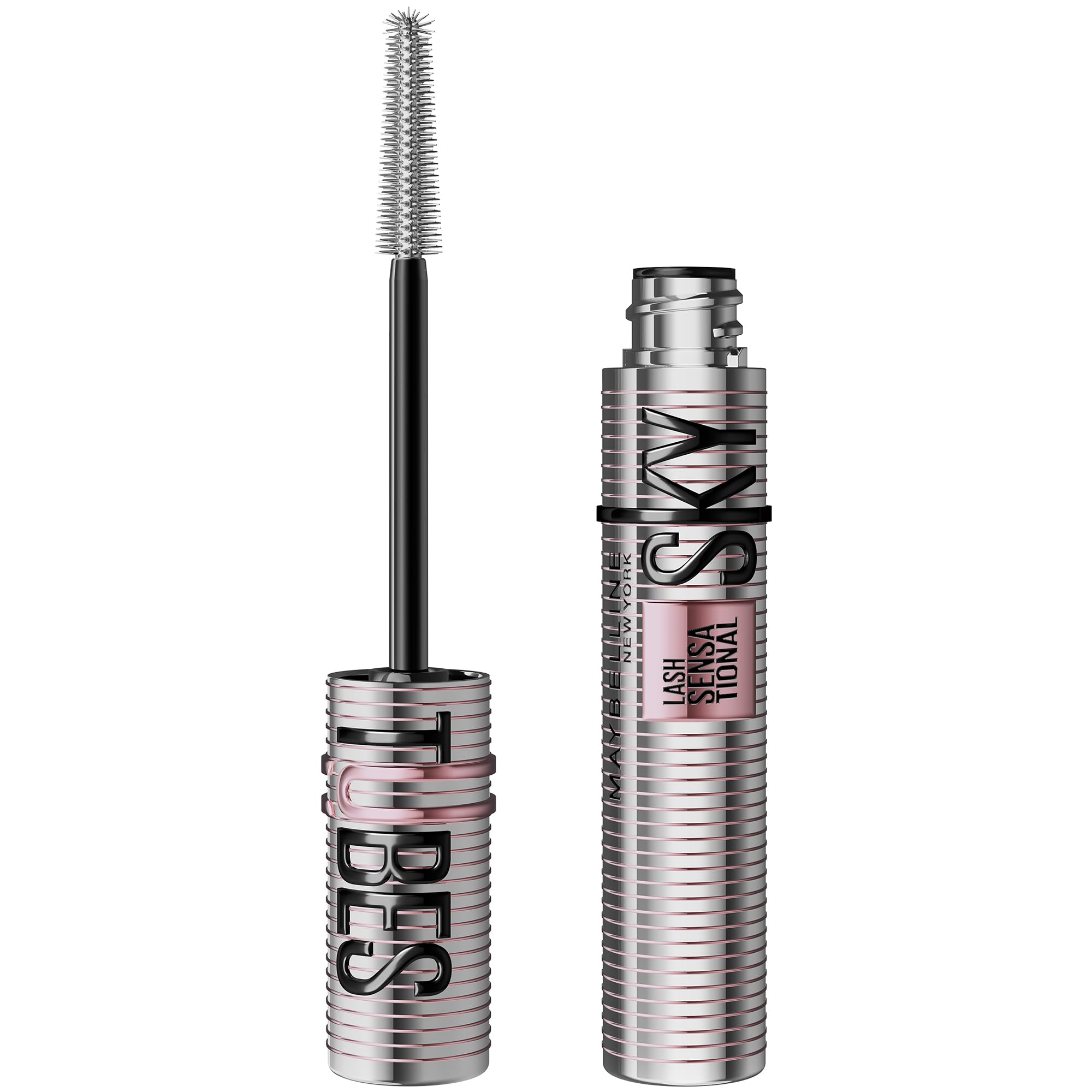 Maybelline Lash Sensational Sky High Tubes Mascara - Tubing Black | Lengthening, Smudge-Proof | 7.2 ml 1