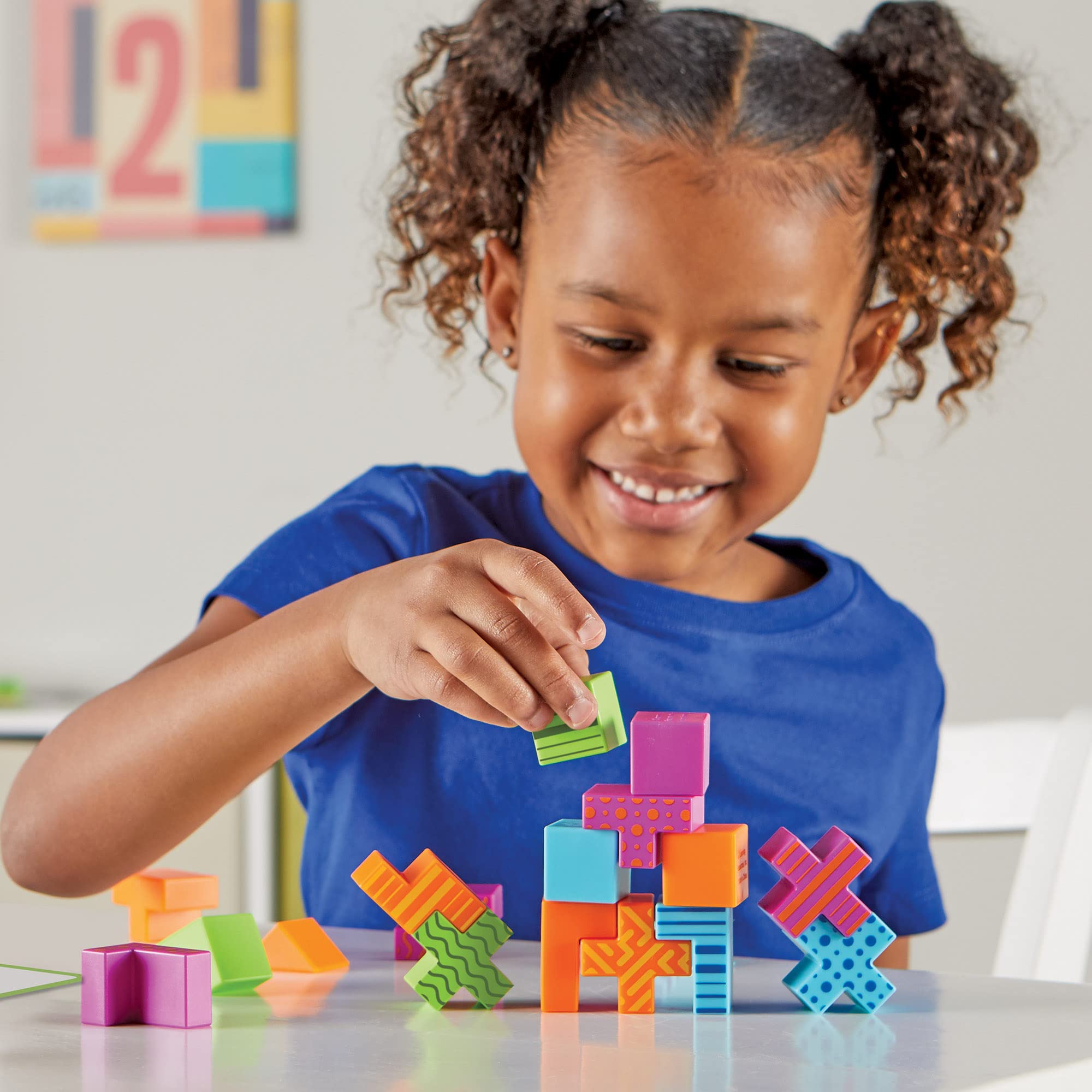 Learning Resources STEM Explorers Brainometry - 2D & 3D Shape Puzzle Challenges for Ages 5+ 12